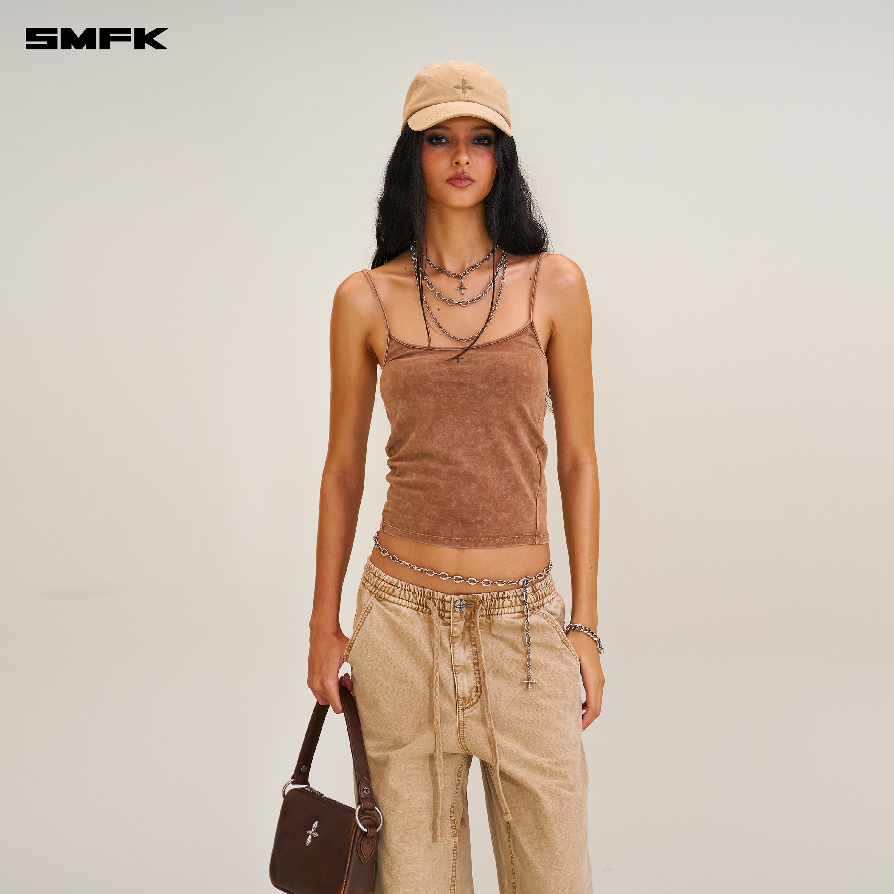 インフィニットループネックレス アンティークシルバー