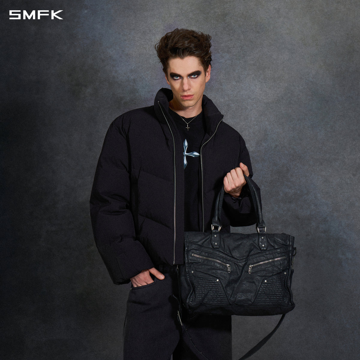 MIRAGE URBAN STREET DENIM BAG/ LARGE INK BLACK