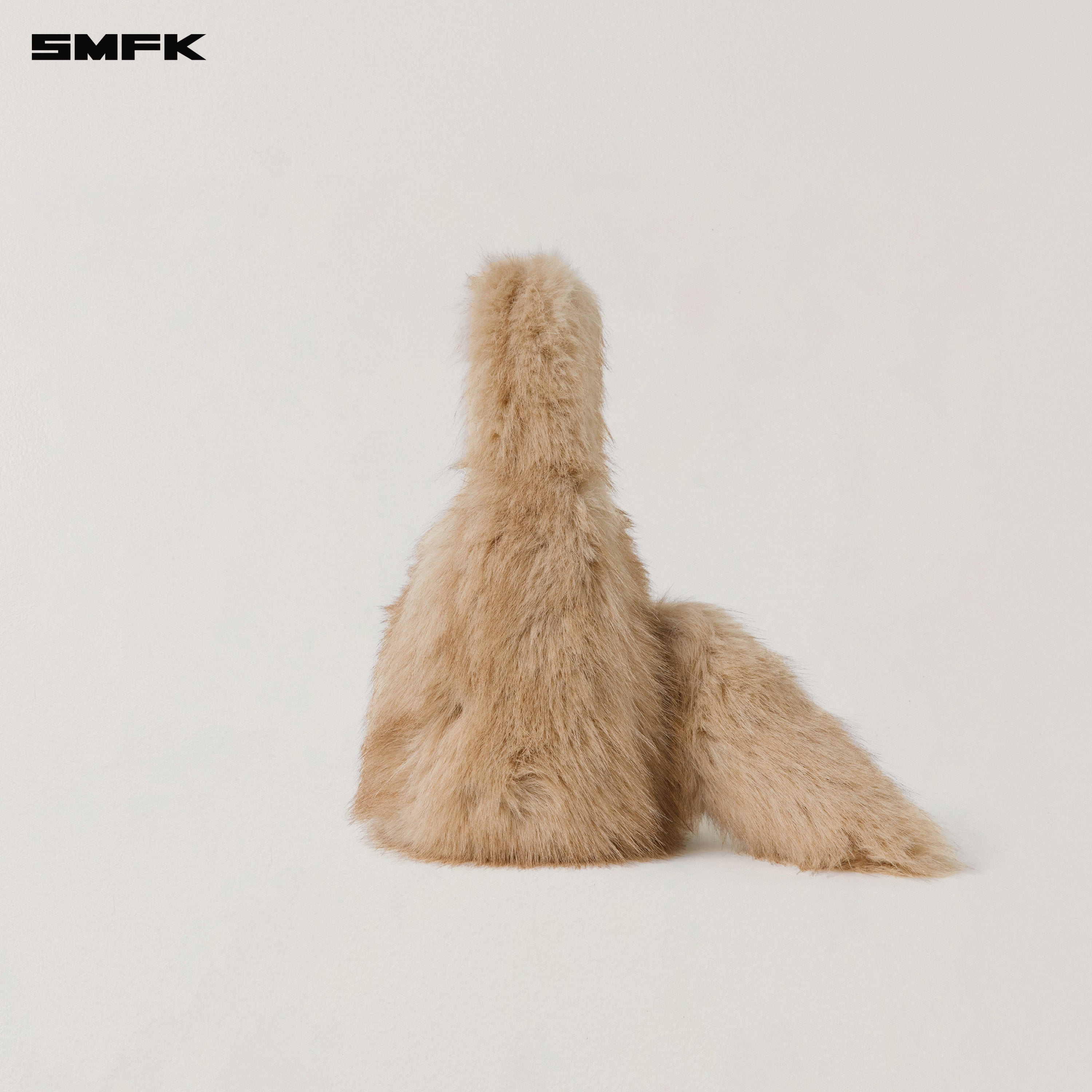 COMPASS COBBLE FURRY BAG/SMALL SAND