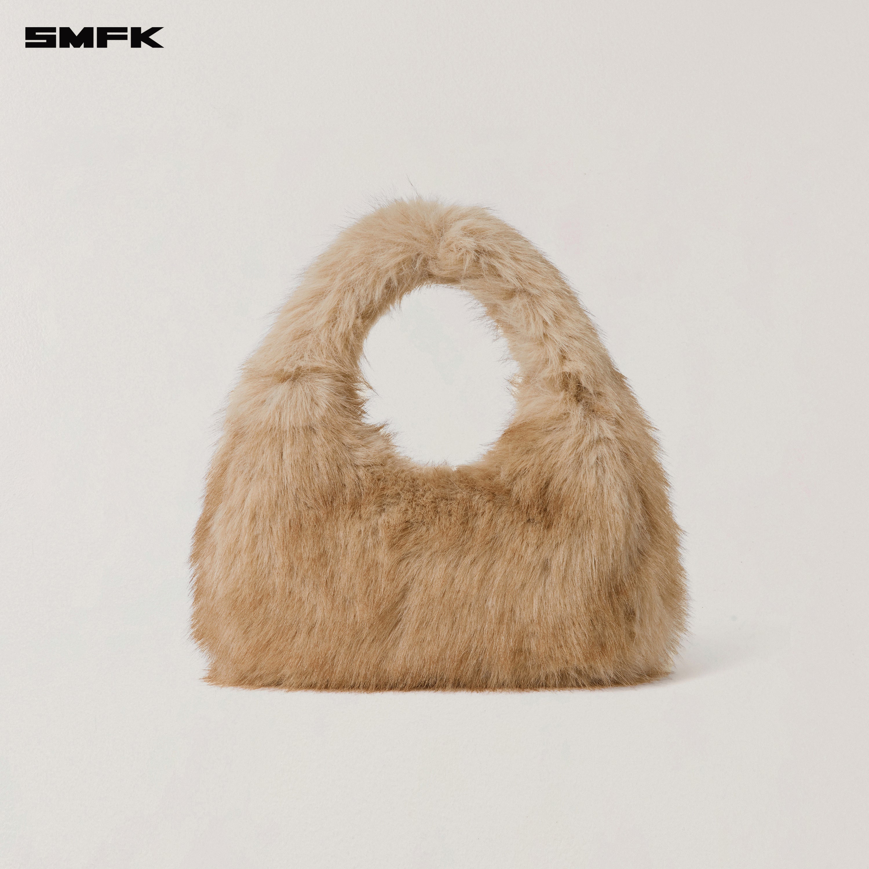COMPASS COBBLE FURRY BAG/SMALL SAND
