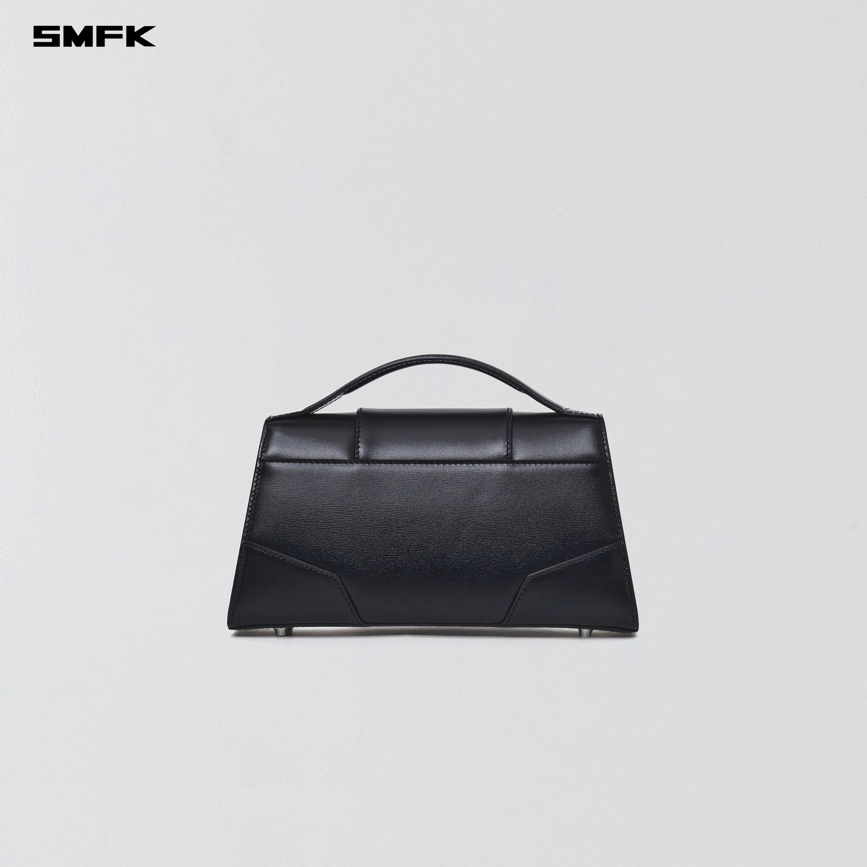 MIRAGE TRAPE EVENING BAG/SMALL MIRROR BLACK