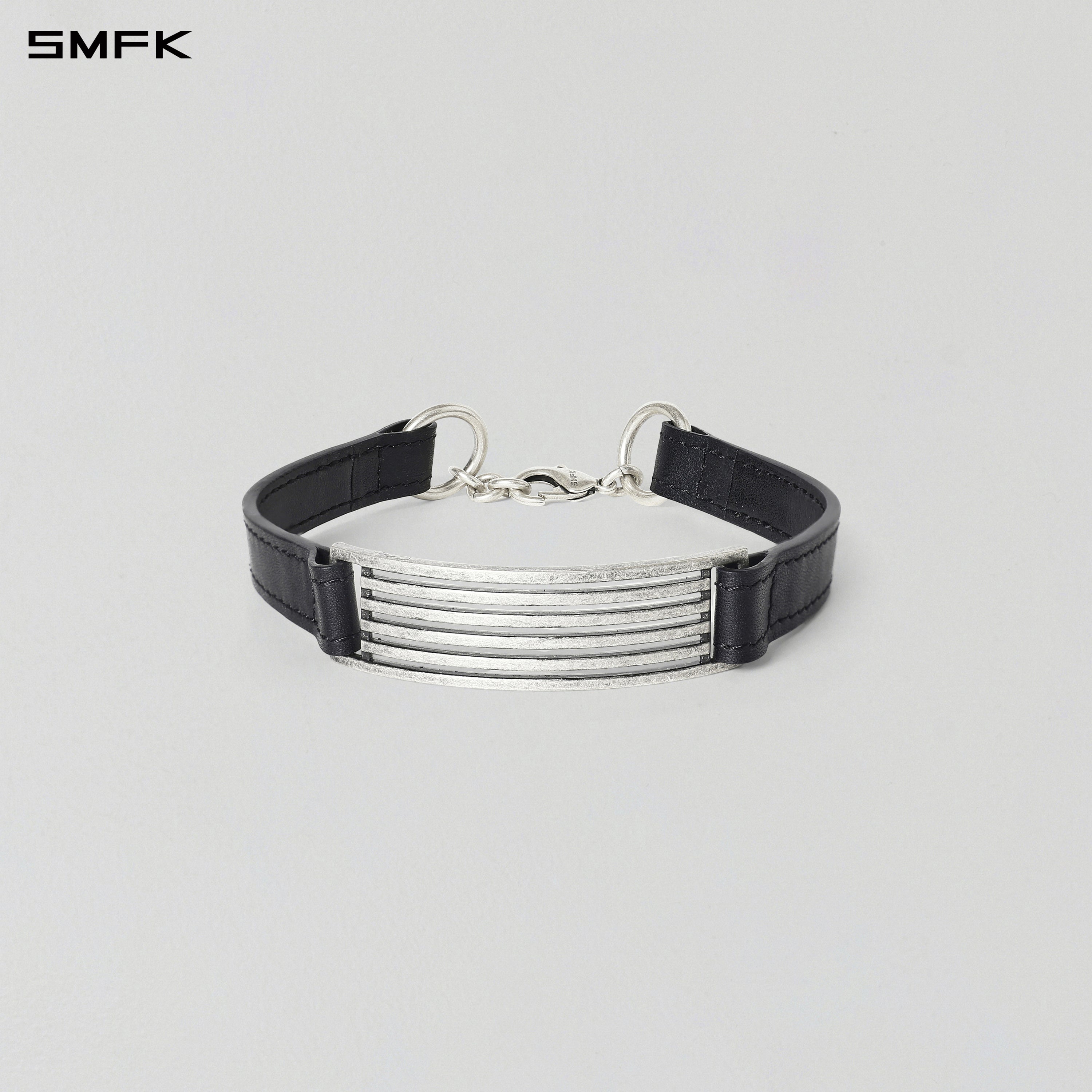 MIRAGE PRISM LEATHER CHOKER/LEATHER WILD BLACK