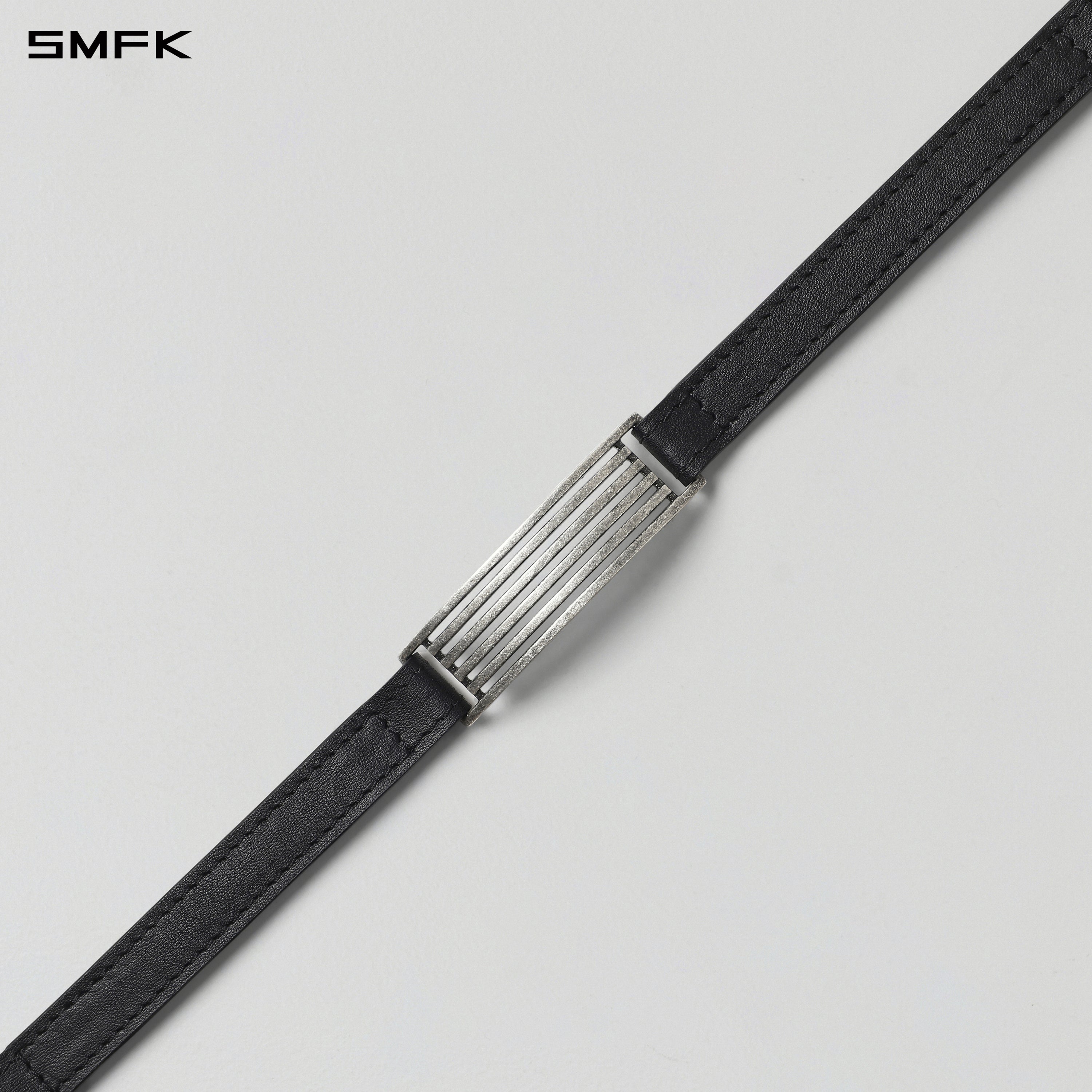 MIRAGE PRISM LEATHER CHOKER/LEATHER WILD BLACK