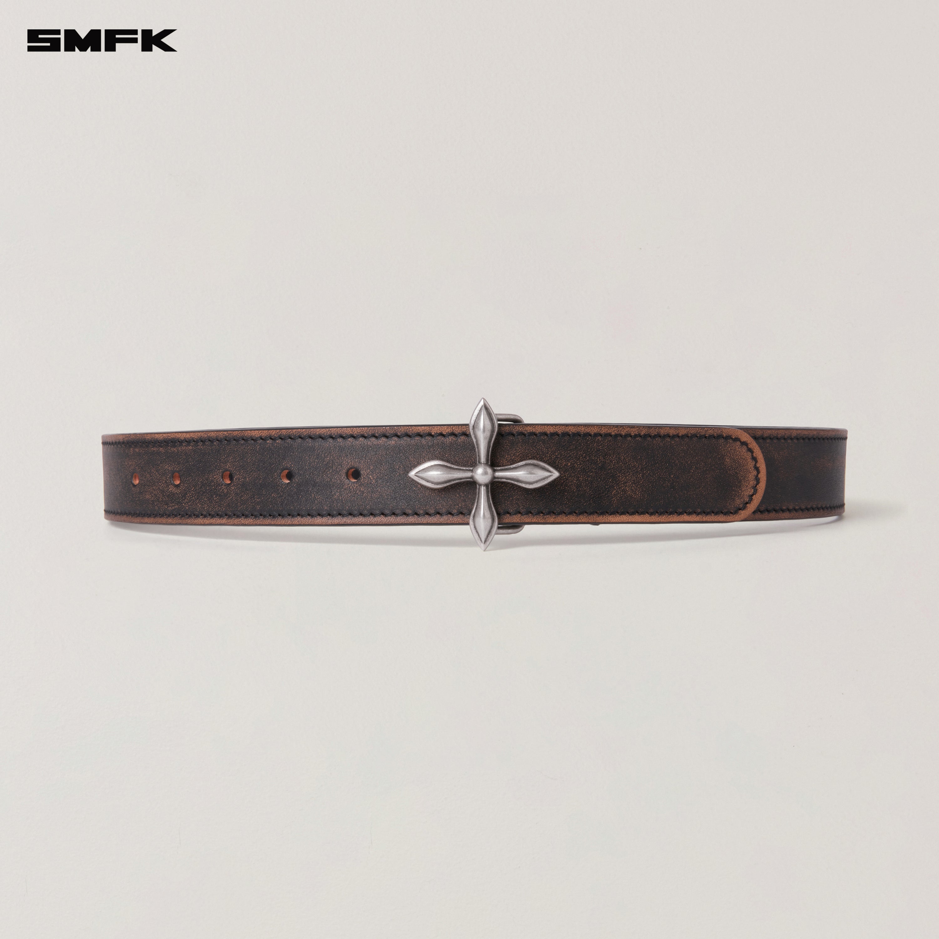 クロストーテムハンドペイントベルトウィルダネスブラック