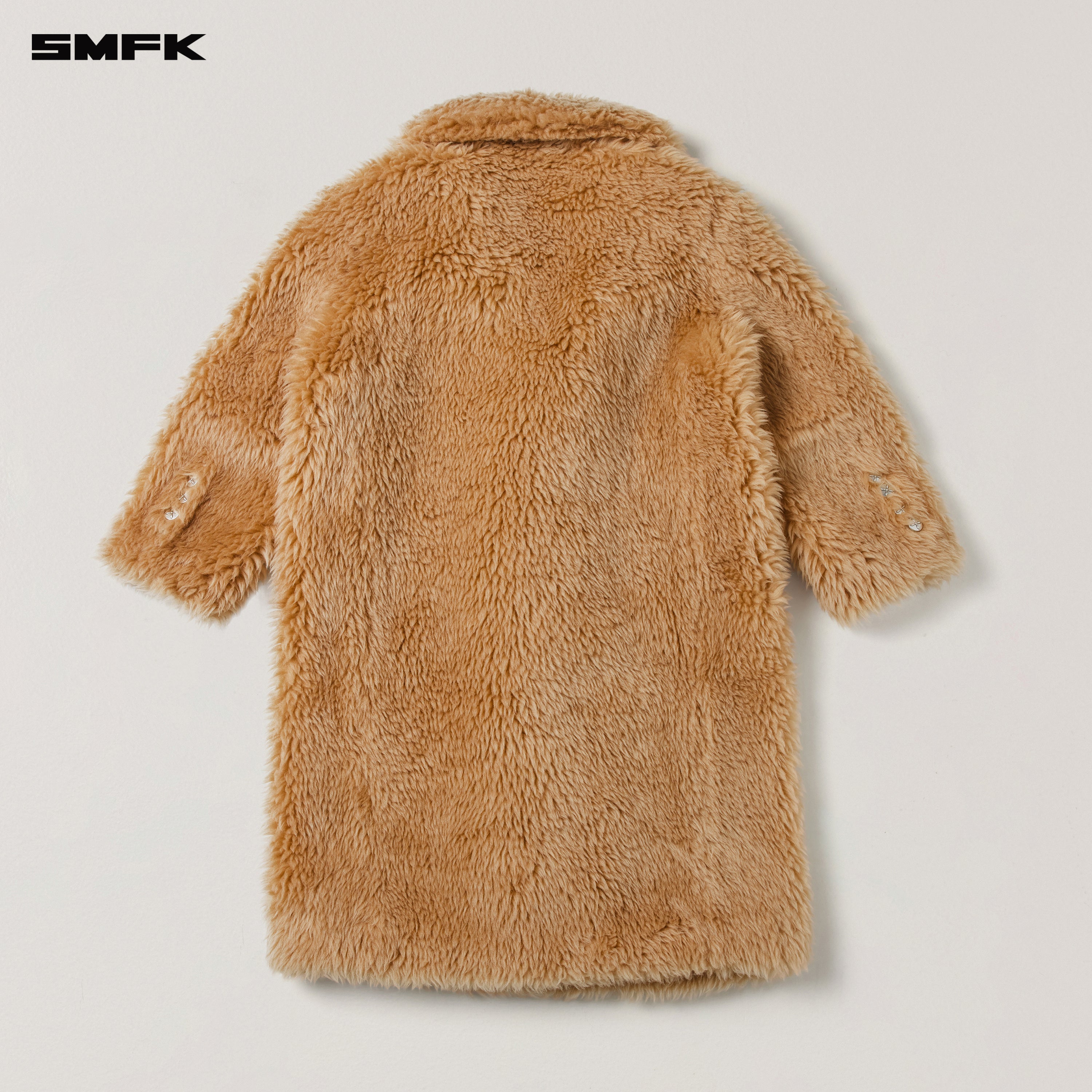 COMPASS MODE WASTEDLAND POWER WOOL OVERCOAT GRASSLAND BROWN