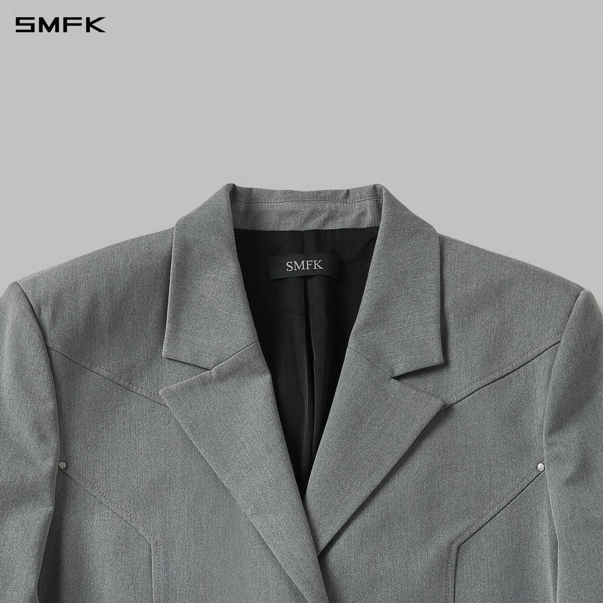 PERMANENT PRISM MASSIVE COAT/POLYESTER+VISCOSE MIRAGE GREY