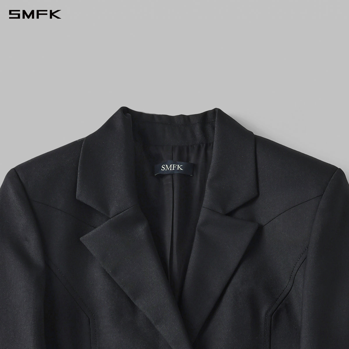 PERMANENT SLIM PROTO COAT/WOOL+POLY/W MIDNIGHT BLACK