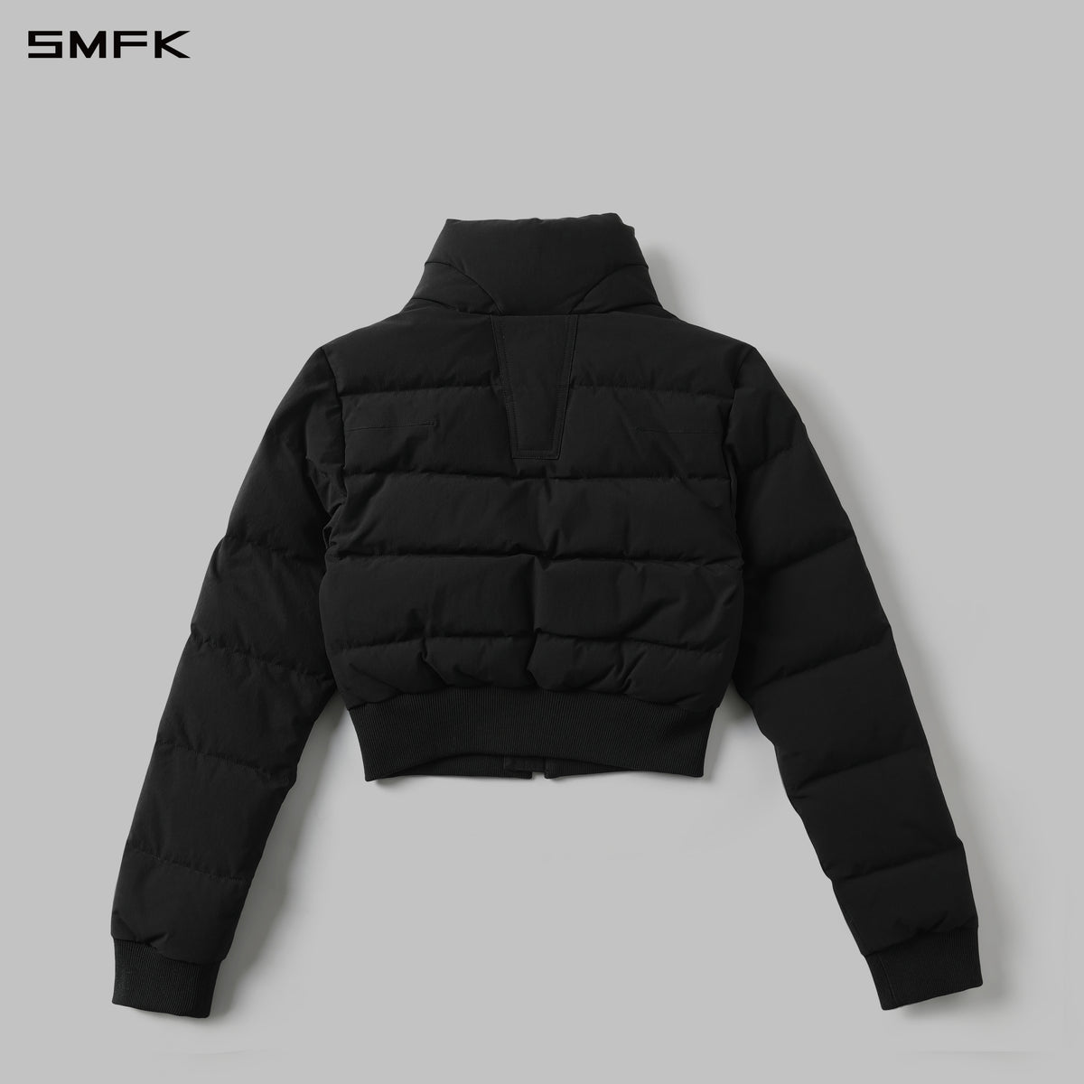 MIRAGE PSYCHIC SPORTS SHORT DOWN JACKET/WHITE DUCK DOWN/W WILD BLACK
