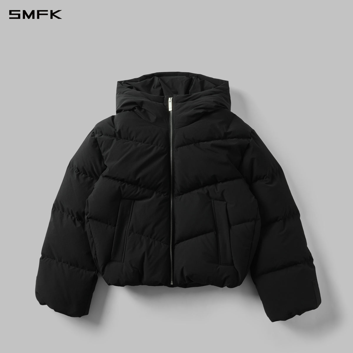 MIRAGE SNOW ALASKA DOWN  HOOD JACKET/WHITE DUCK DOWN/U WILD BLACK