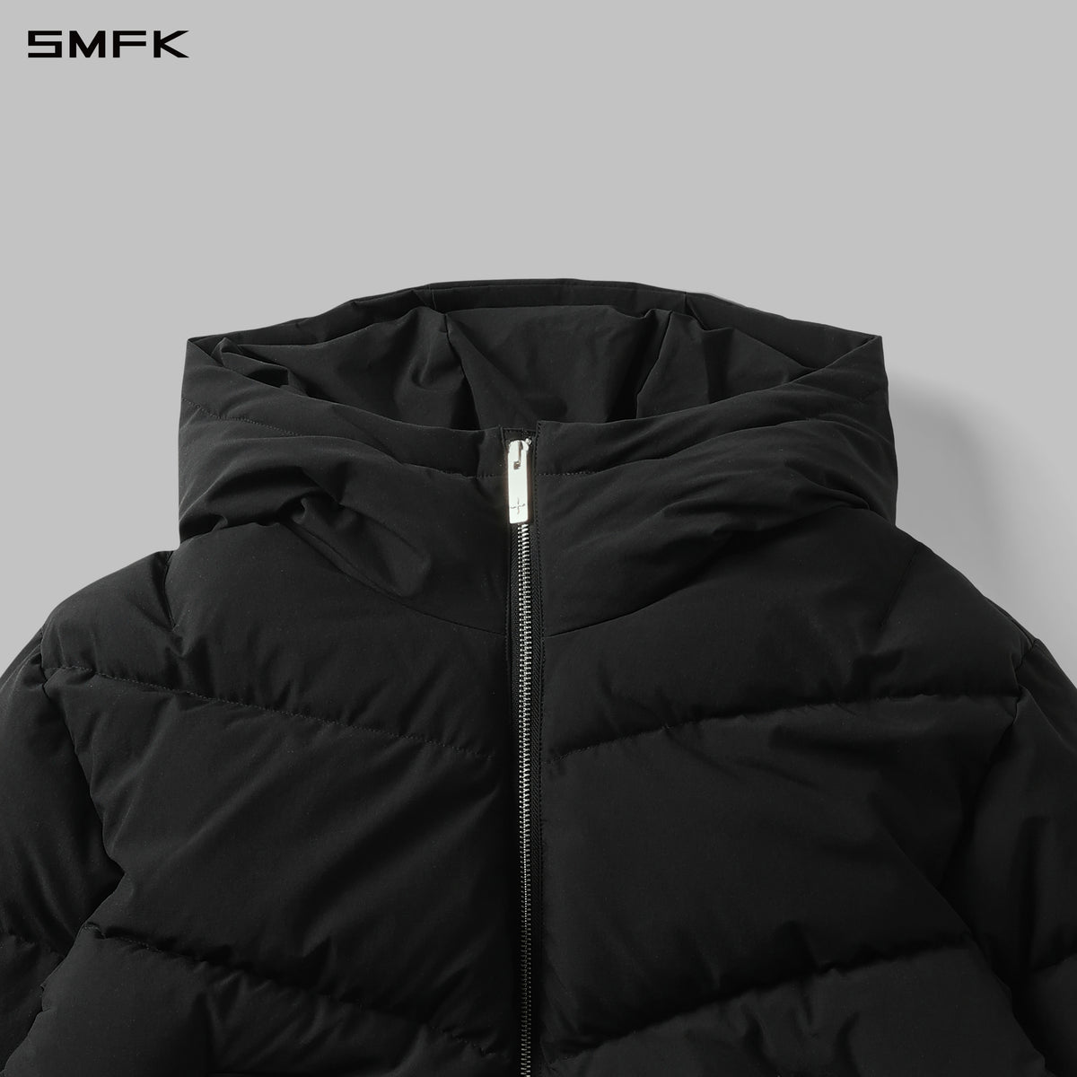 MIRAGE SNOW ALASKA DOWN  HOOD JACKET/WHITE DUCK DOWN/U WILD BLACK