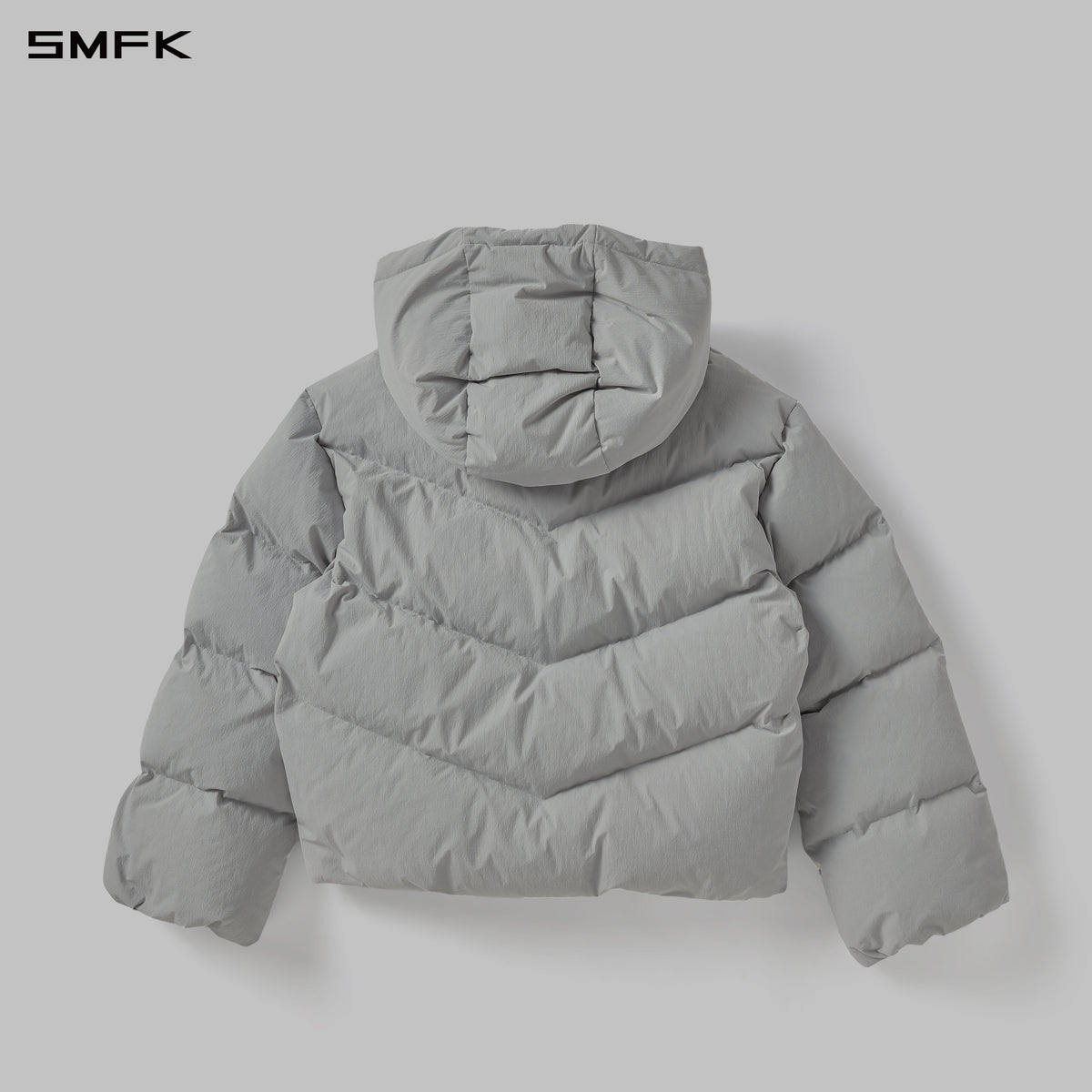 MIRAGE SNOW ALASKA DOWN  HOOD JACKET/WHITE DUCK DOWN/U GLACIER GREY