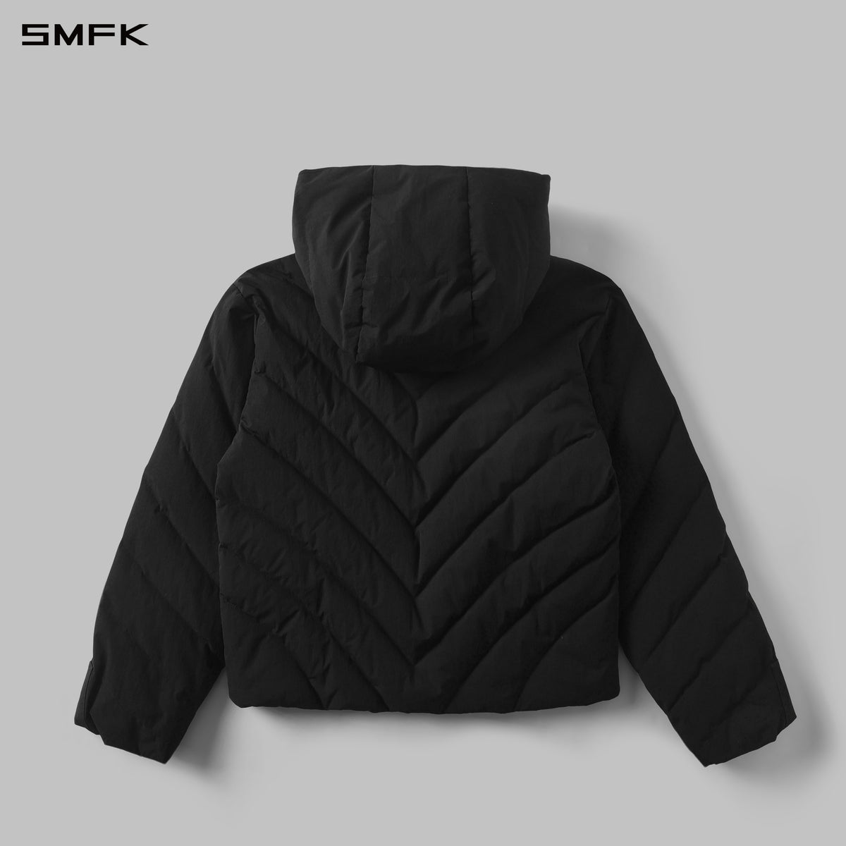 MIRAGE POLAR FIT HOOD DOWN JACKET/WHITE DUCK DOWN/U WILD BLACK