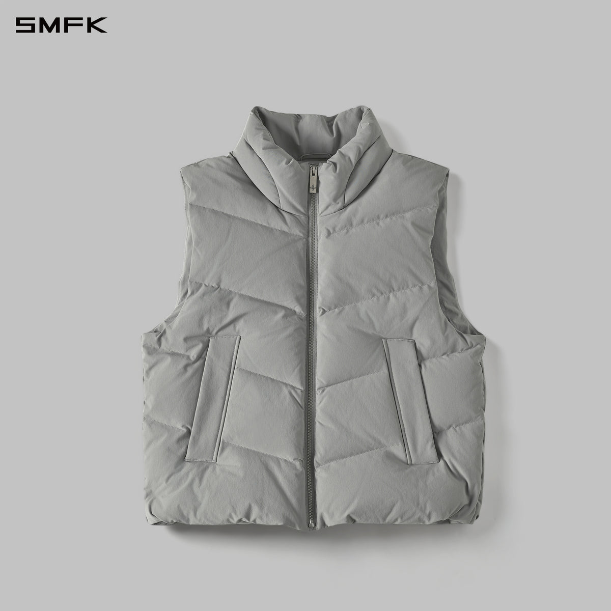MIRAGE PSYCHIC FIT DOWN VEST/WHITE DUCK DOWN/U GLACIER GREY