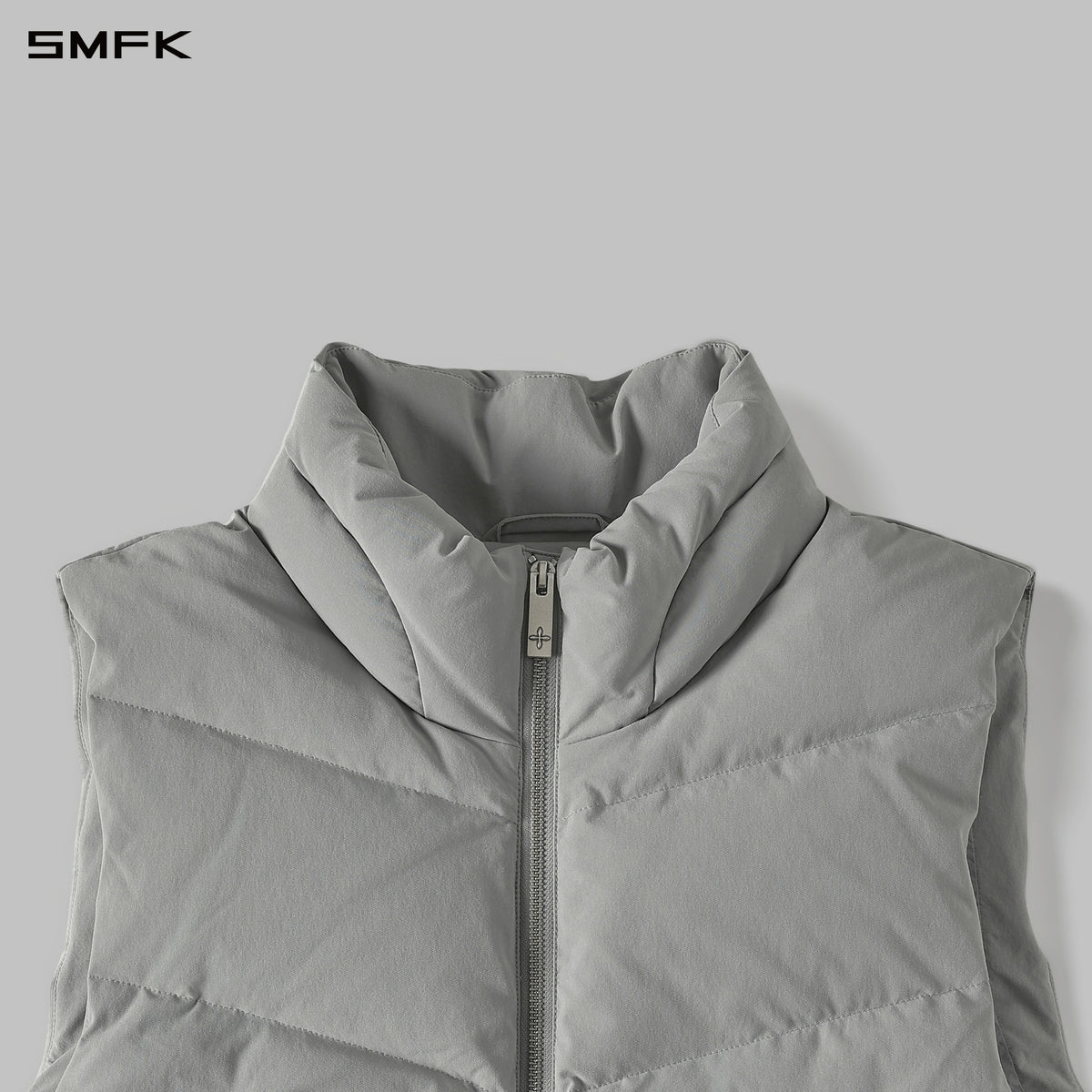 MIRAGE PSYCHIC FIT DOWN VEST/WHITE DUCK DOWN/U GLACIER GREY