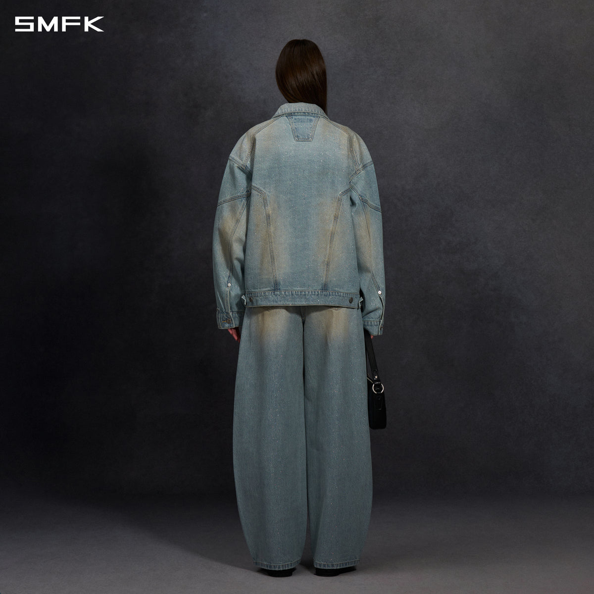 MIRAGE SIREN VINTAGE MASSIVE CARGO JACKET/STARRY DENIM/U STARRY BLUE