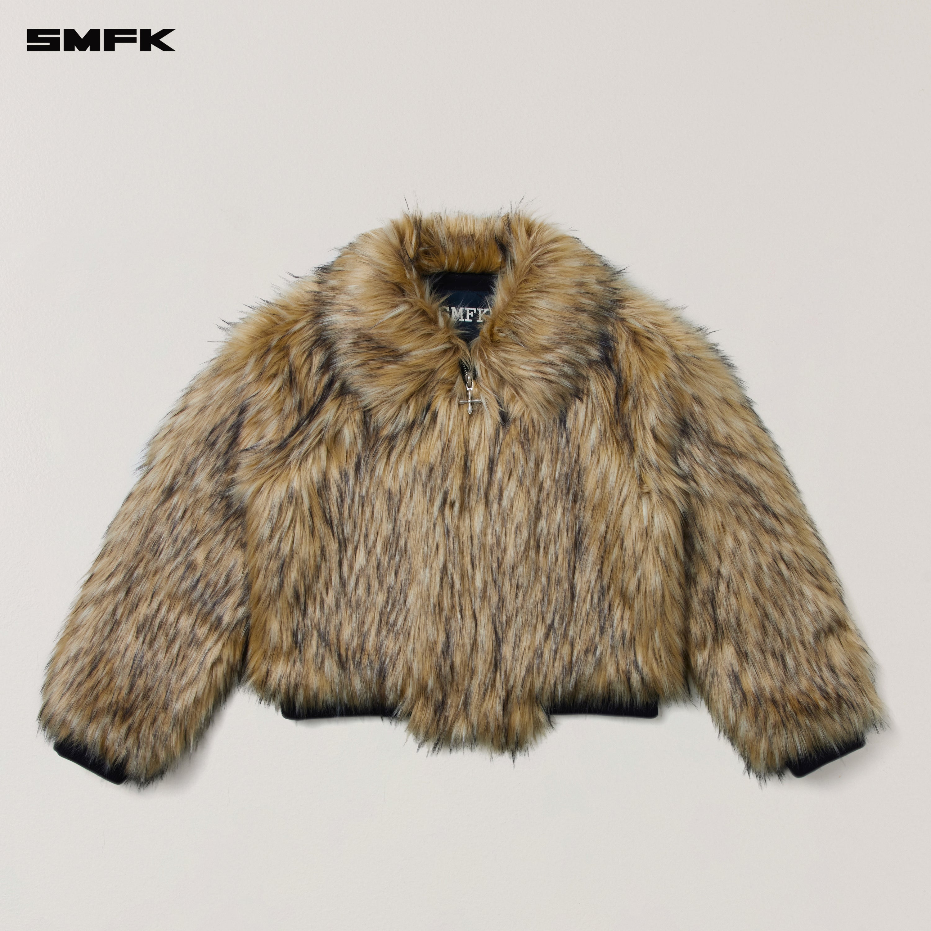 クロススタチュー ウェイストランド アスレチックジャケット ウルフブラウン