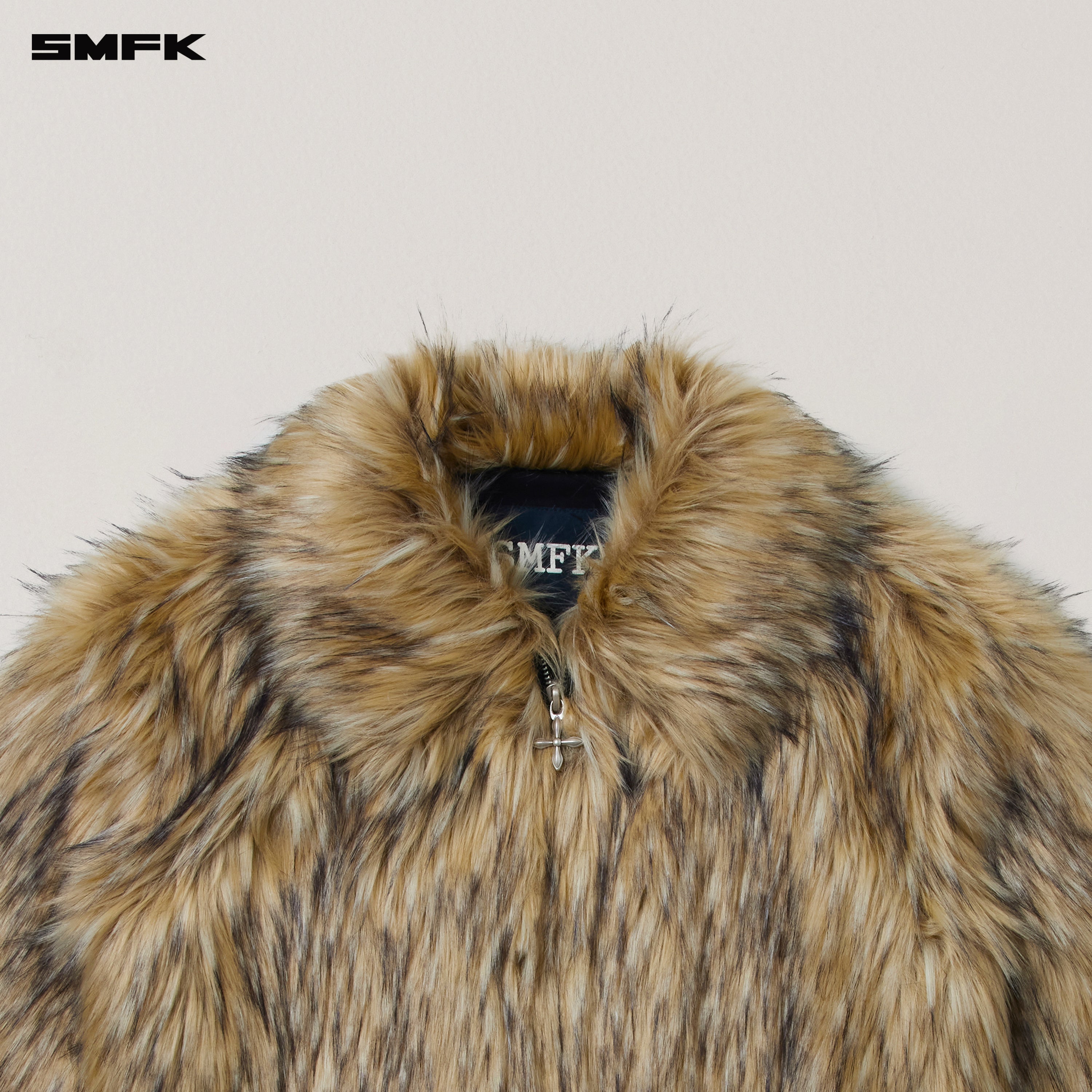 クロススタチュー ウェイストランド アスレチックジャケット ウルフブラウン