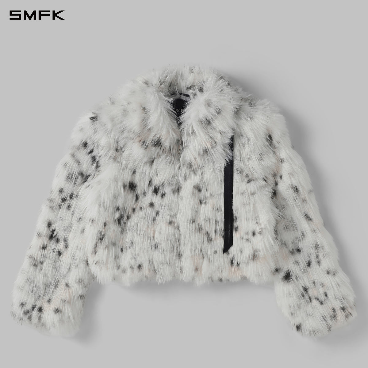 PERMANENT MUSE FAUX FUR SHORT JACKET/POLYESTER/W LYNX