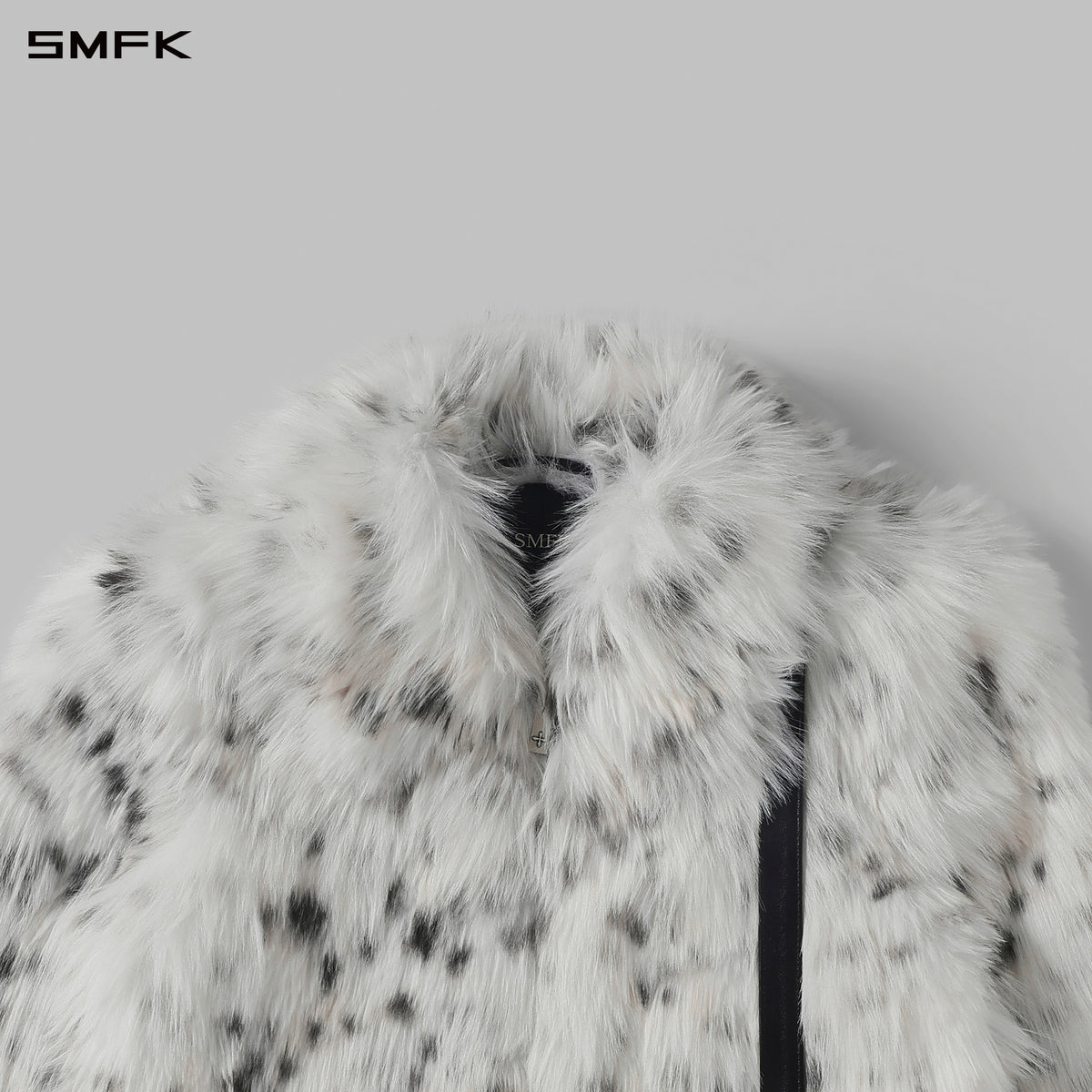 PERMANENT MUSE FAUX FUR SHORT JACKET/POLYESTER/W LYNX