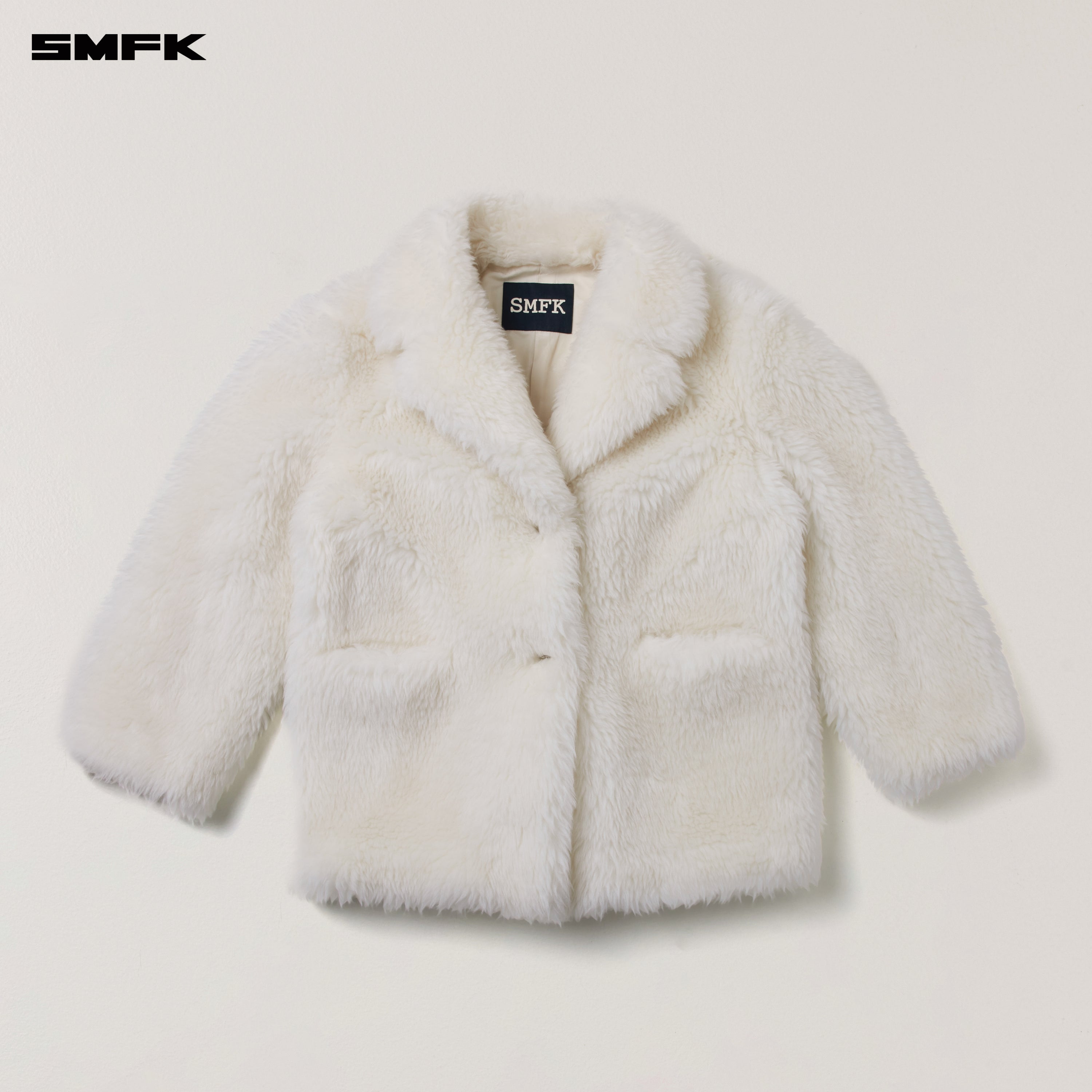 クロススタチューオリジナルウールワイドフィットスーツ/フルウールウールホワイト