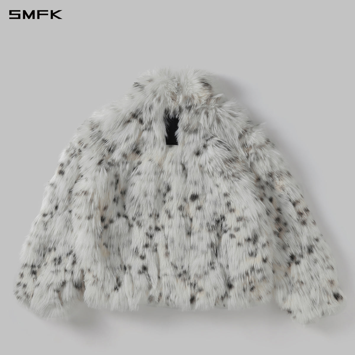 PERMANENT MUSE FAUX FUR LOOSE JACKET/POLYESTER/U LYNX