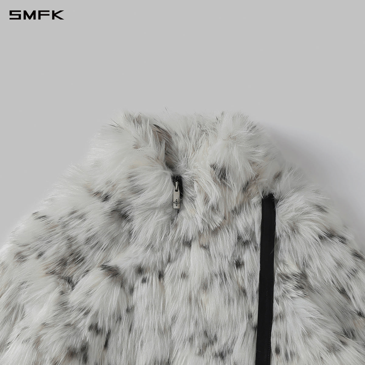PERMANENT MUSE FAUX FUR LOOSE JACKET/POLYESTER/U LYNX