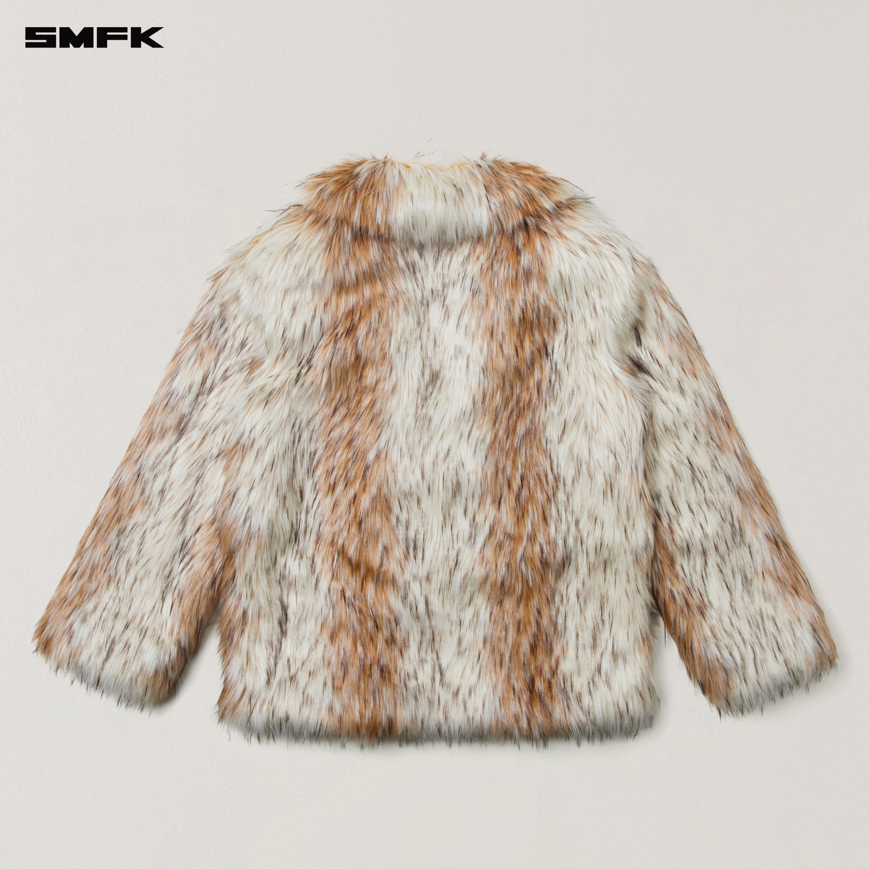 十字架の置物 荒野の狩猟用ジャケット 北極オオカミ ホワイト