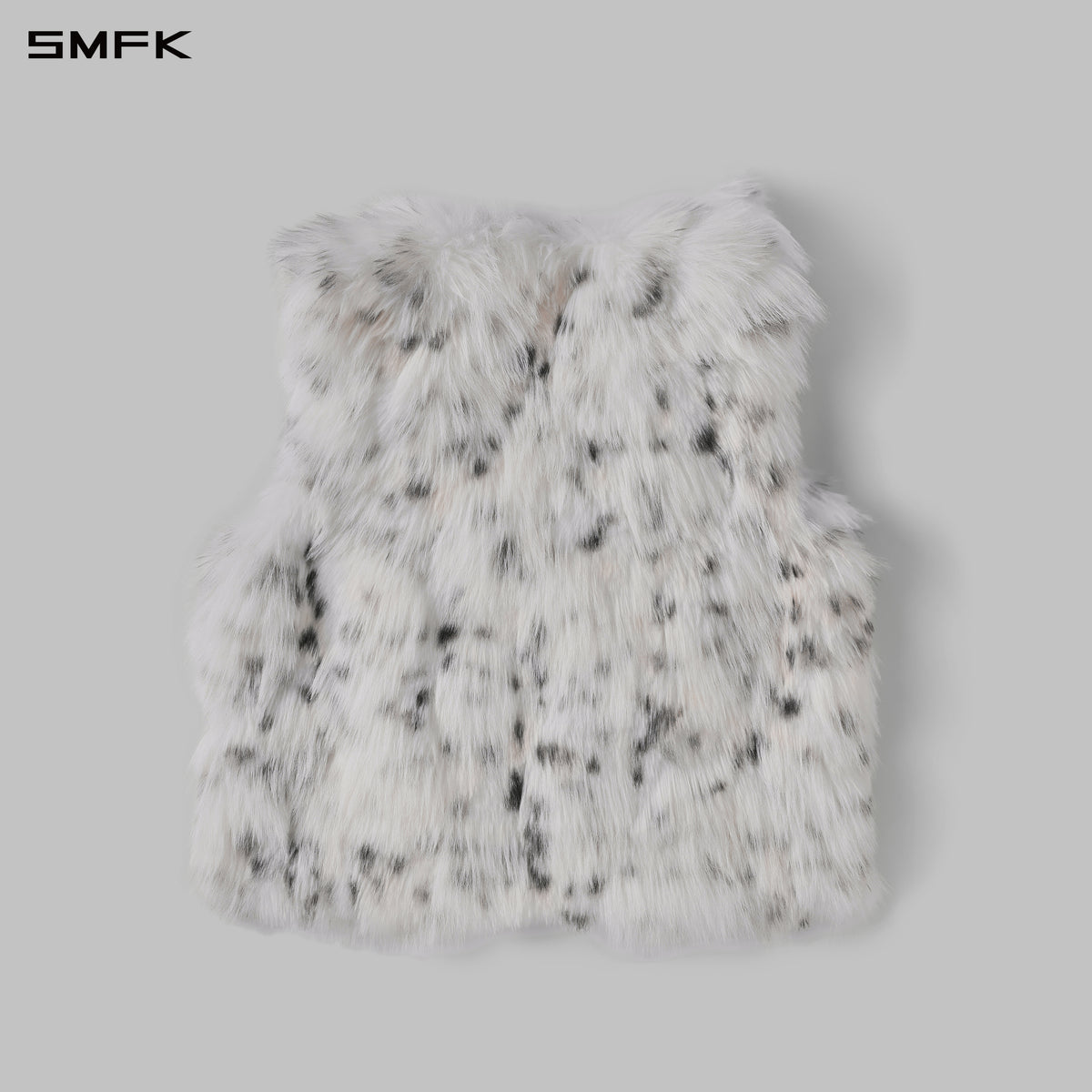 PERMANENT MUSE FAUX FUR VEST/POLYESTER/U LYNX