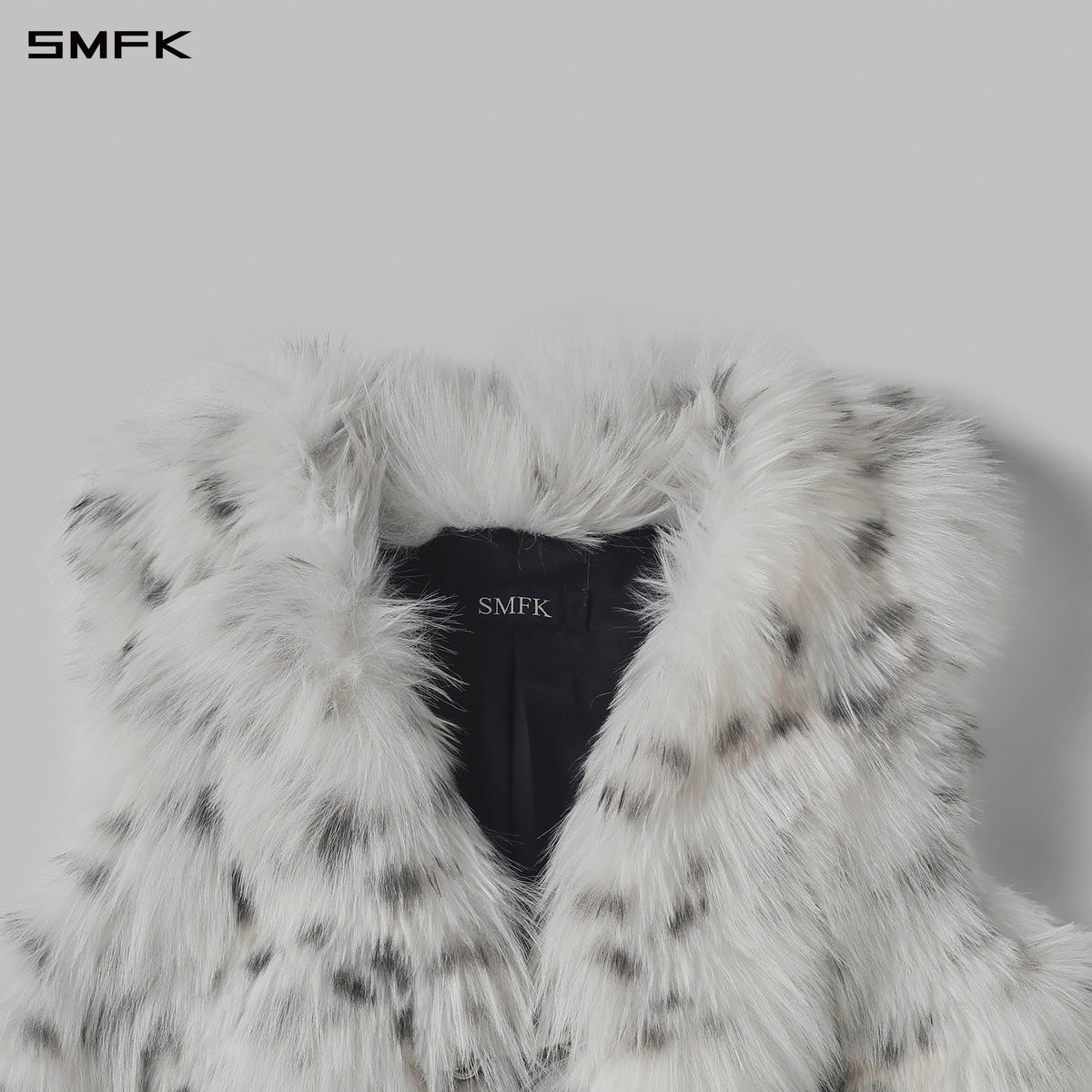 PERMANENT MUSE FAUX FUR VEST/POLYESTER/U LYNX