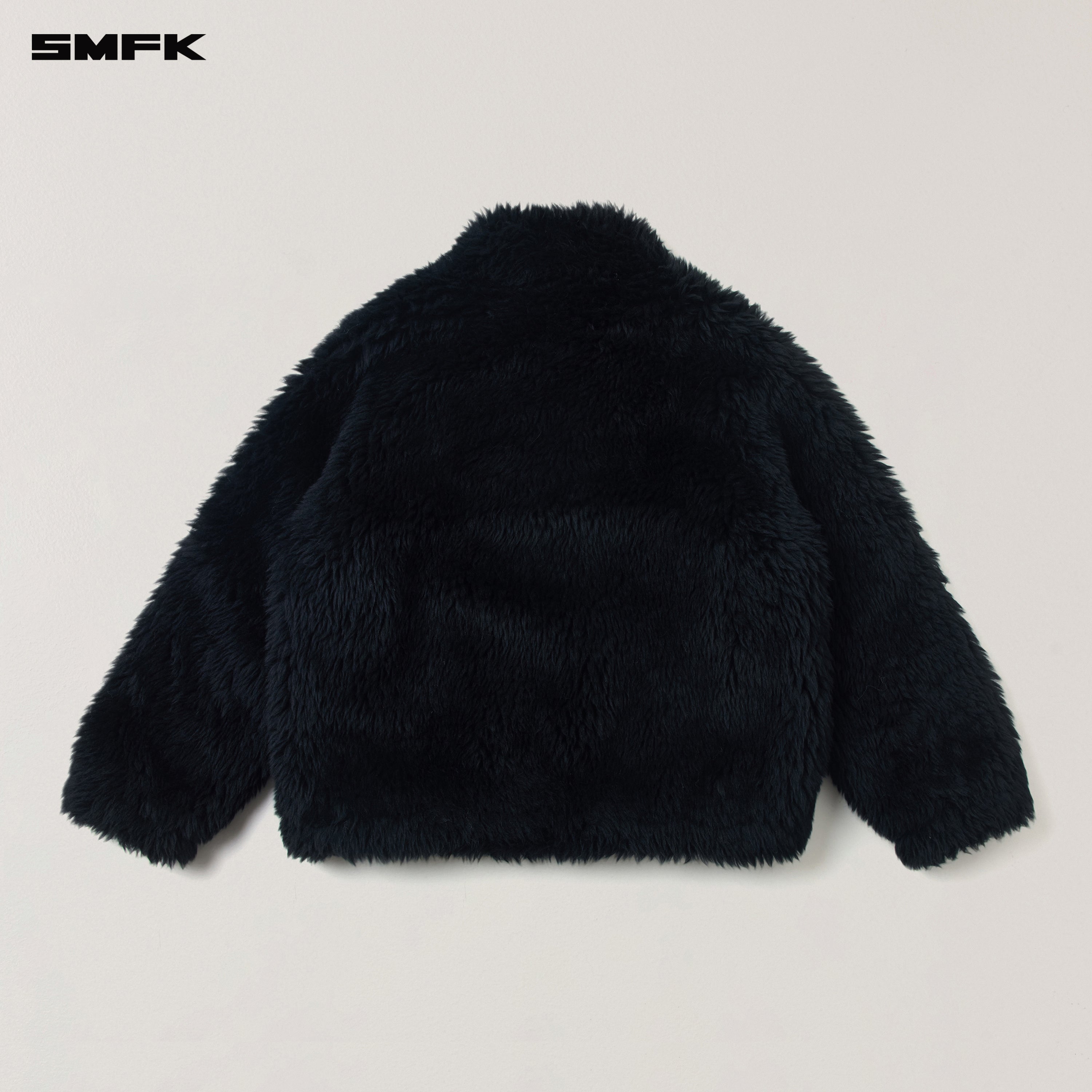 クロススタチュー ホーボー ローウール ワイドジャケット ウィルダネスブラック