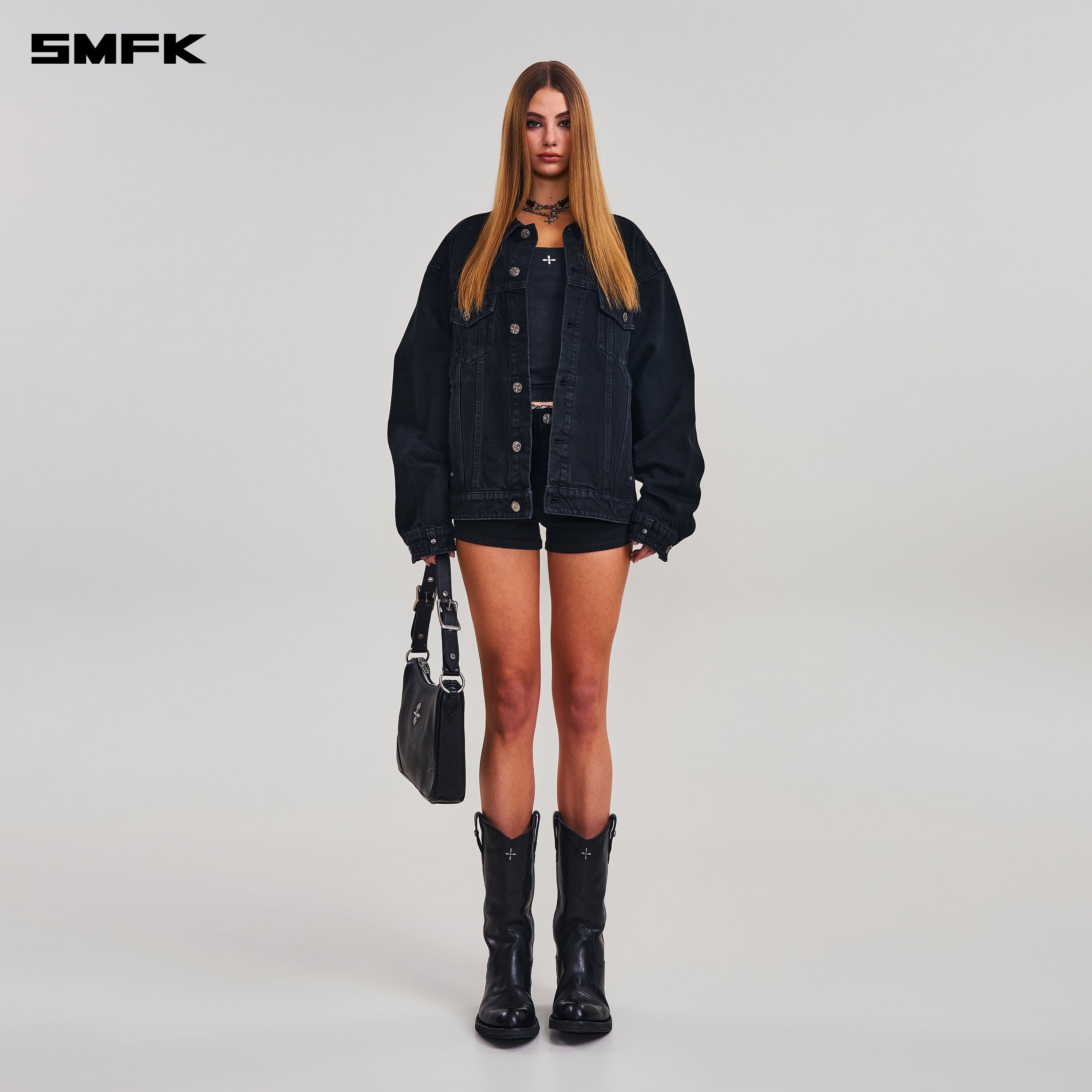 クロススタチュー カウボーイジャケット ワイルドブラック