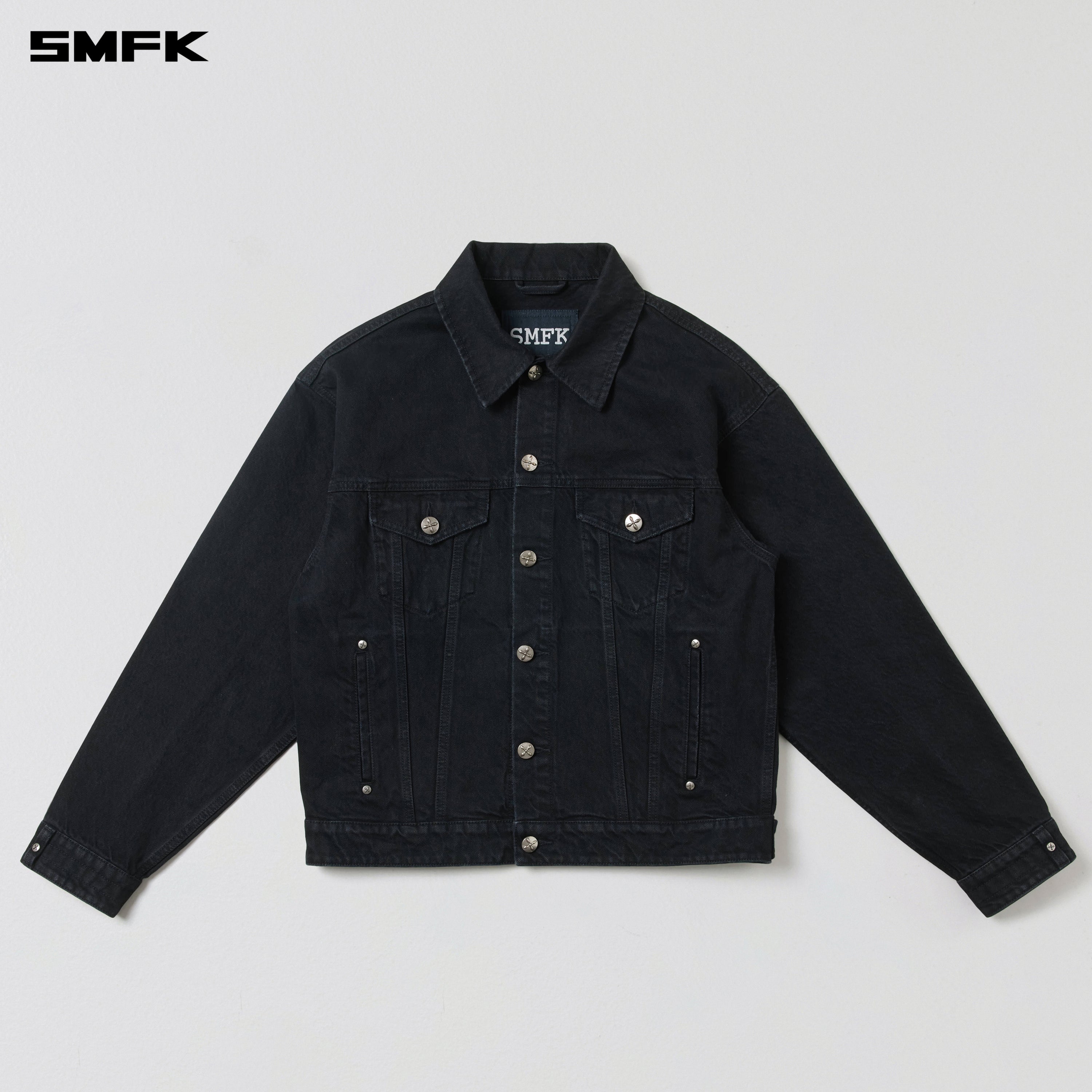 COMPASS MODE DENIM JACKET WILD BLACK
