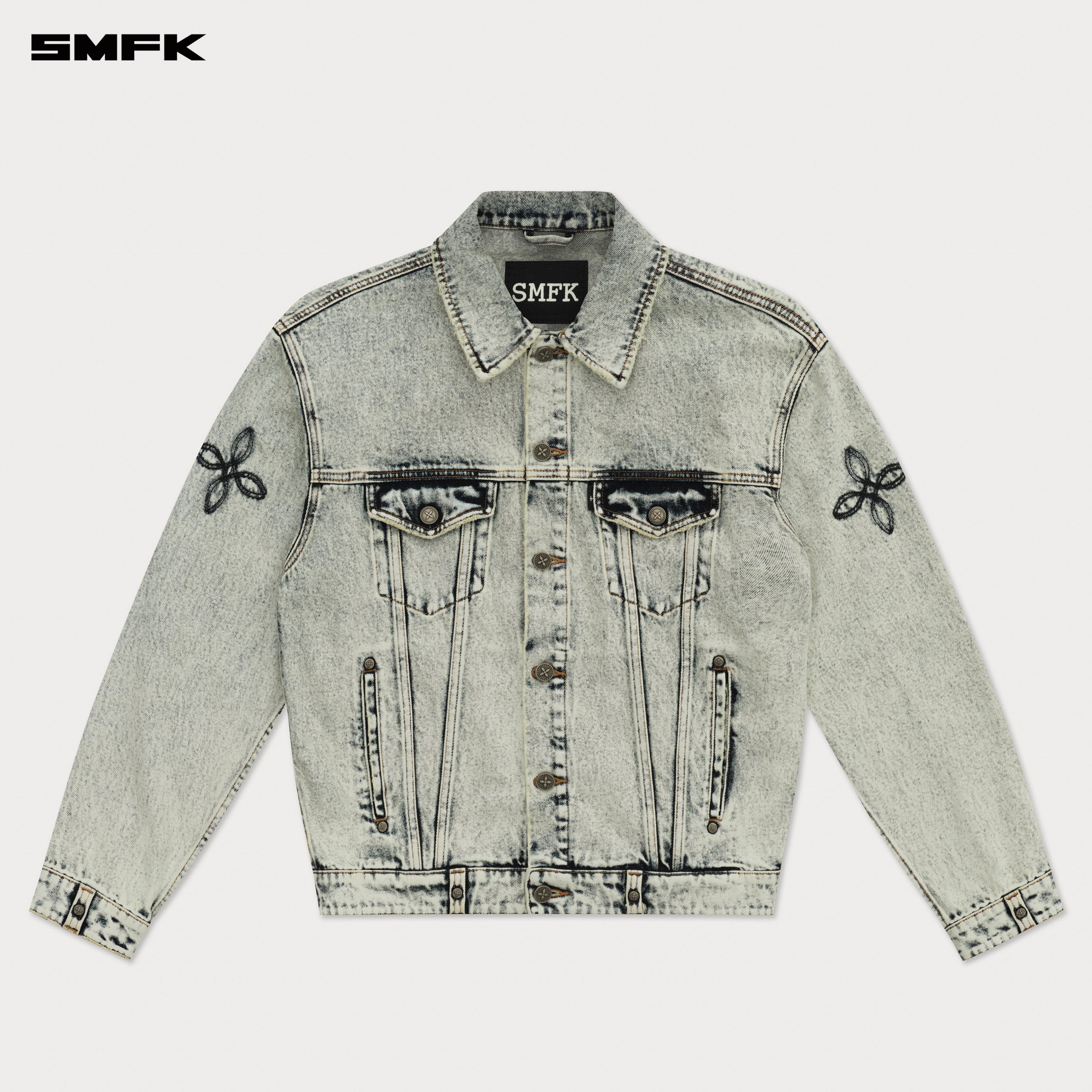 Compass Tarpan Snowflake Denim Jacket