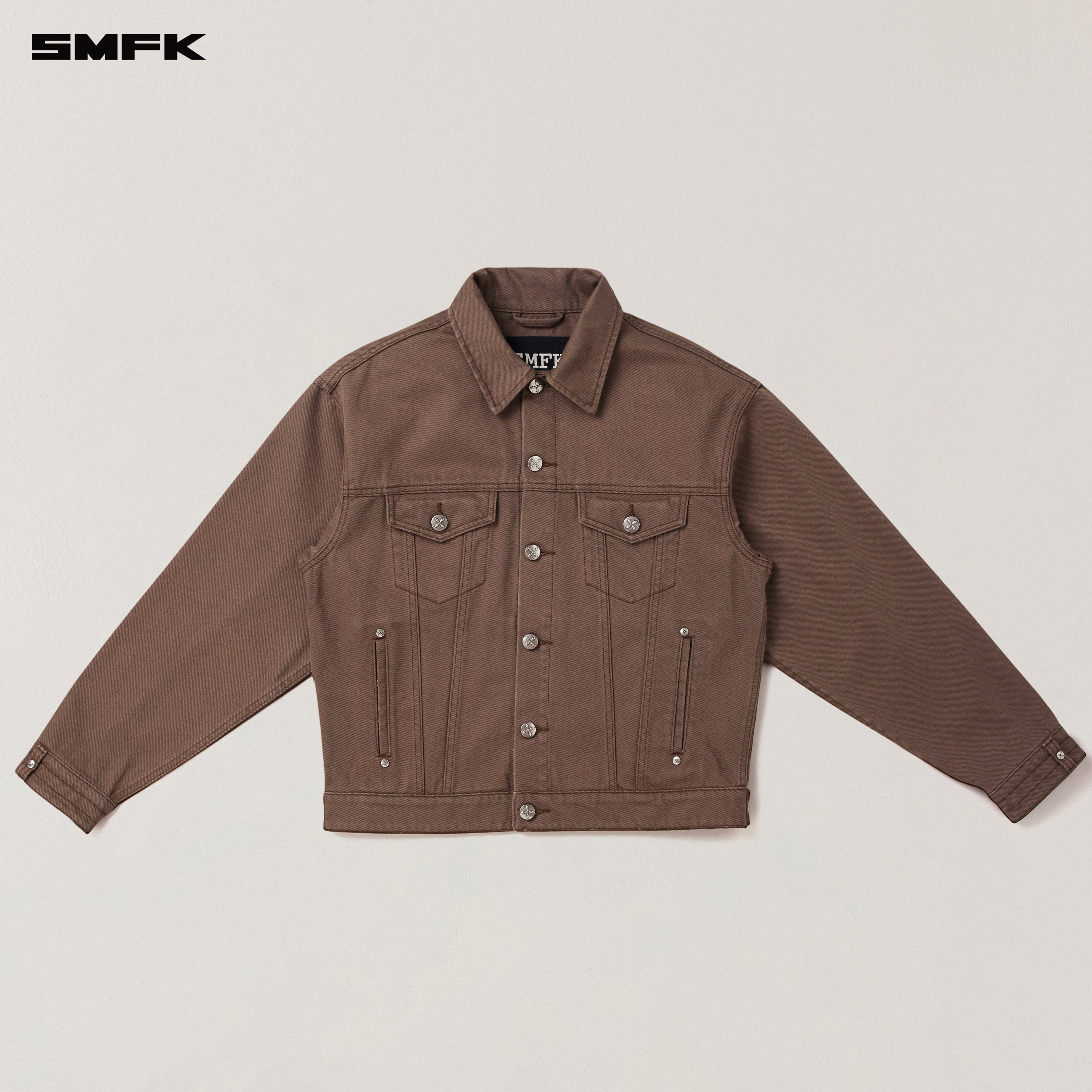 十字架像迷彩デニムジャケット陸迷彩 – SMFK Official