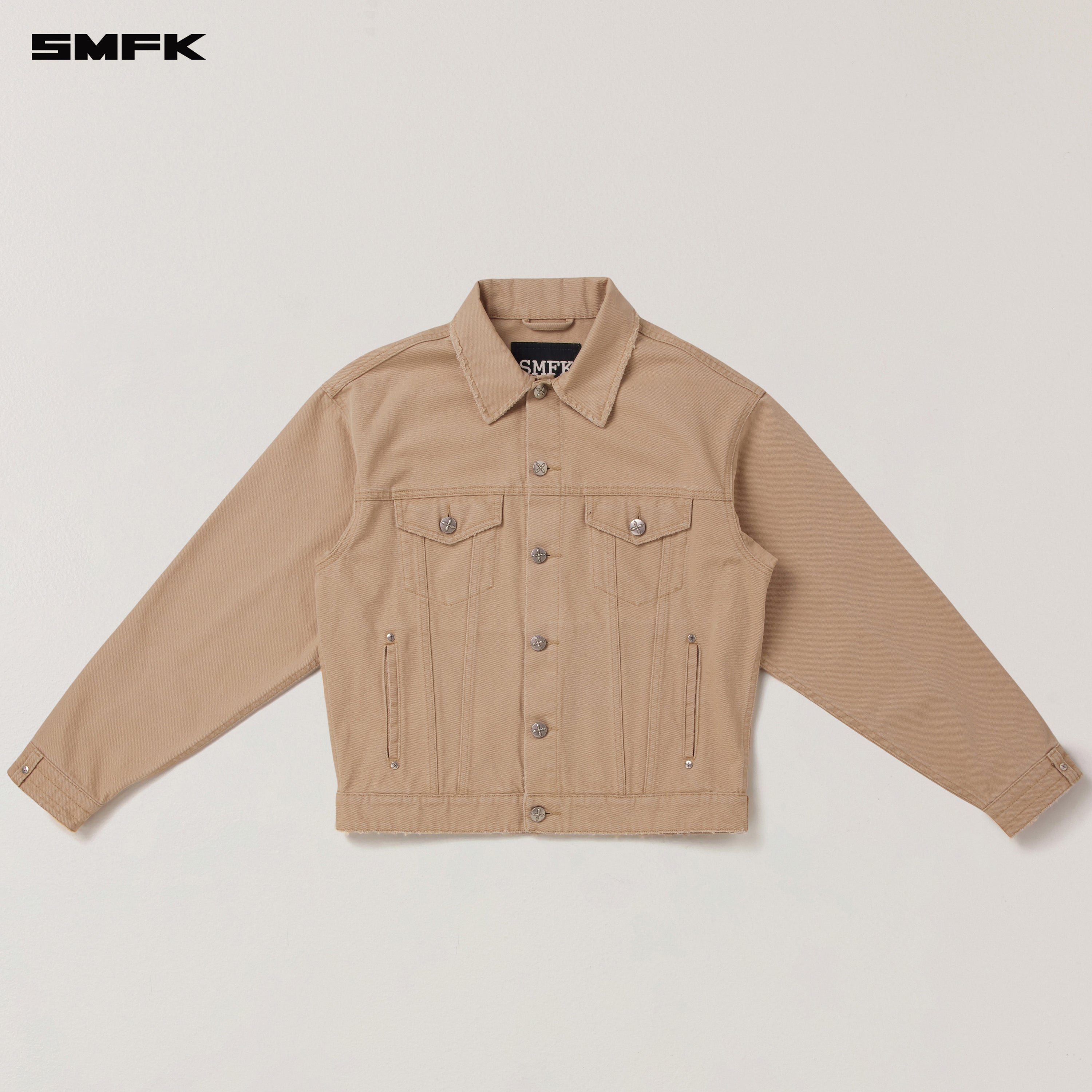 COMPASS MODE DENIM JACKET SAND