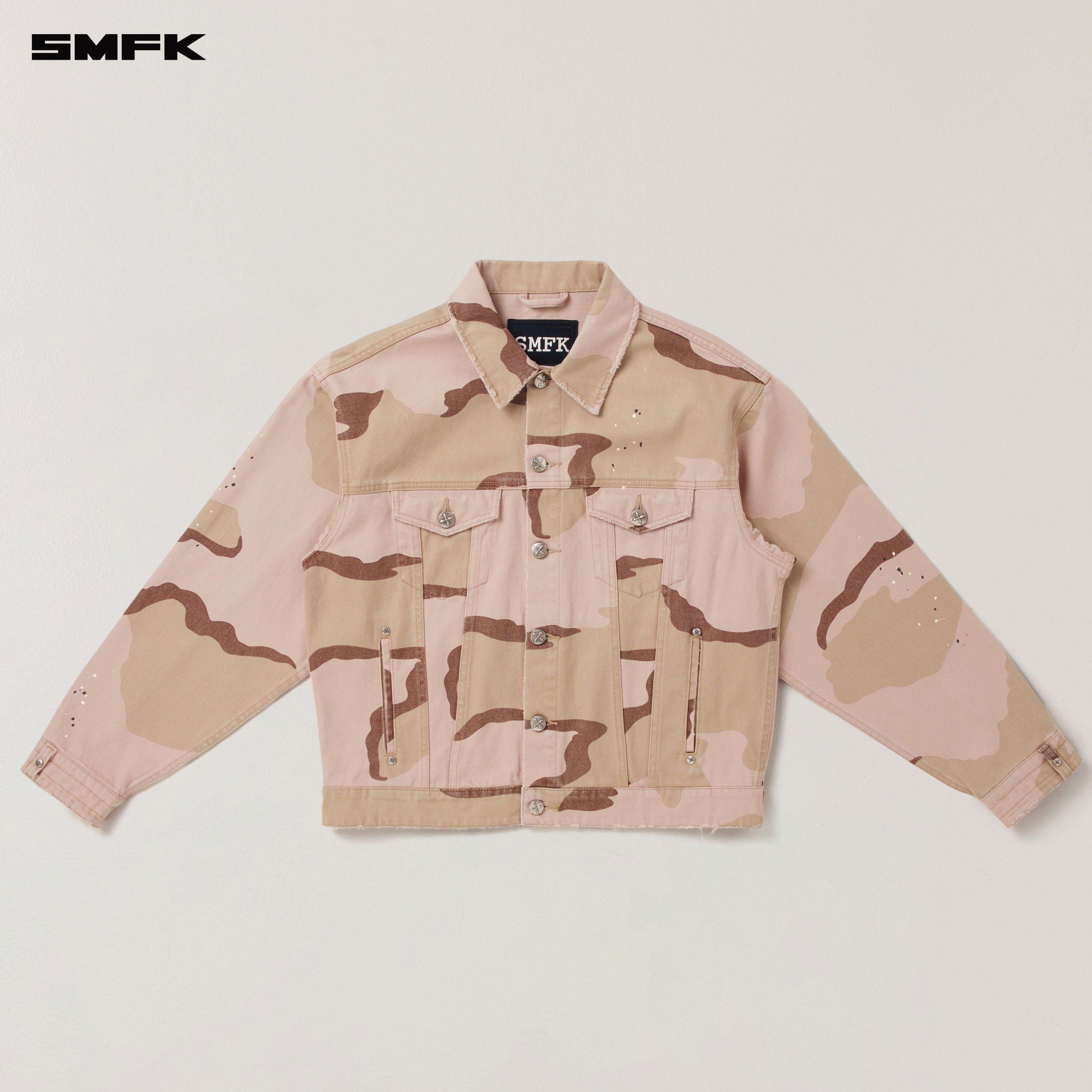 COMPASS MODE CAMO DENIM JACKET DESERT CAMOUFLAGE