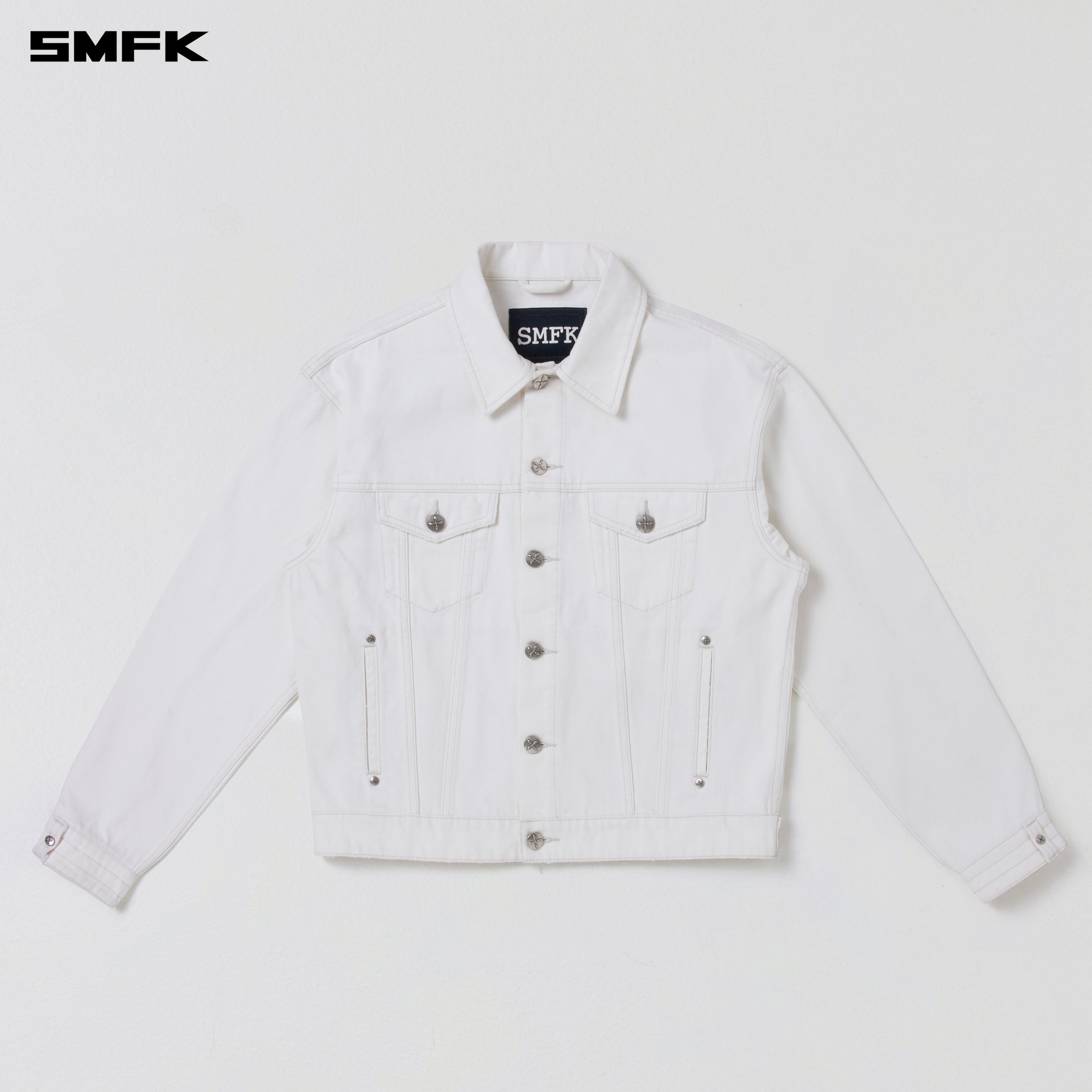 COMPASS MODE DENIM JACKET SNOW MOUNTAIN WHITE