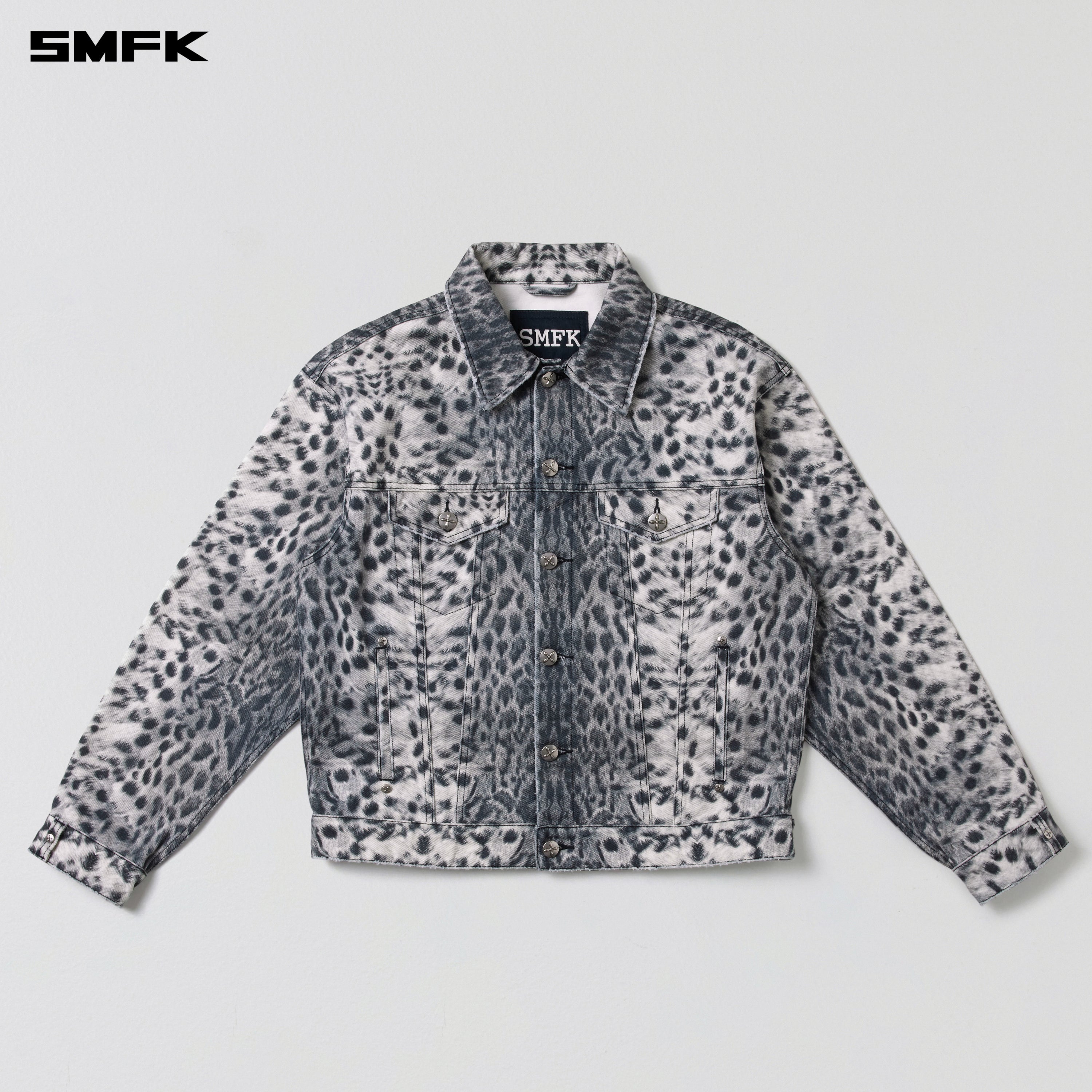 COMPASS MODE CAMO DENIM JACKET MIRAGE LEOPARD