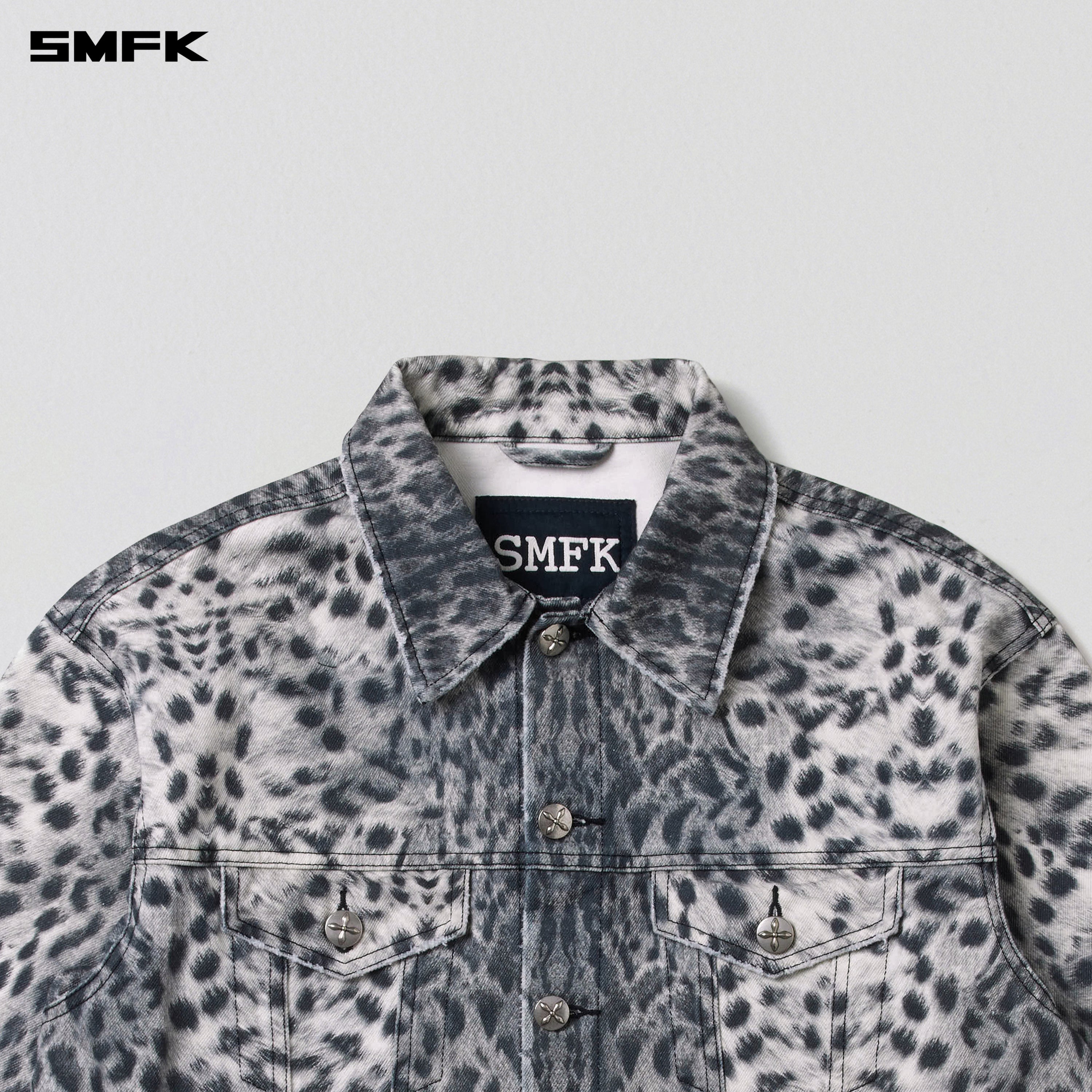 COMPASS MODE CAMO DENIM JACKET MIRAGE LEOPARD
