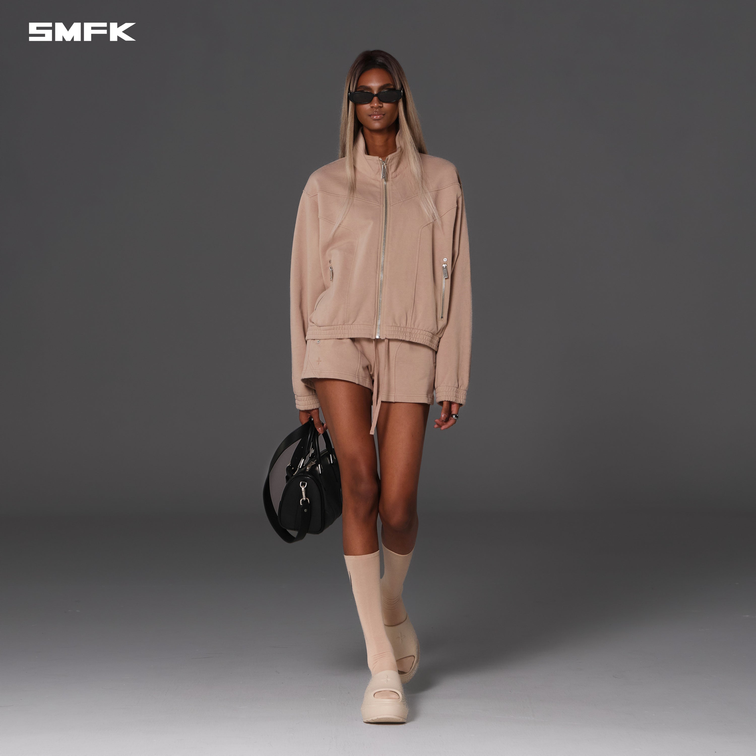 MYTH PSYCHIC LOOSE JACKET/COTTON WOOL FRESH SKIN