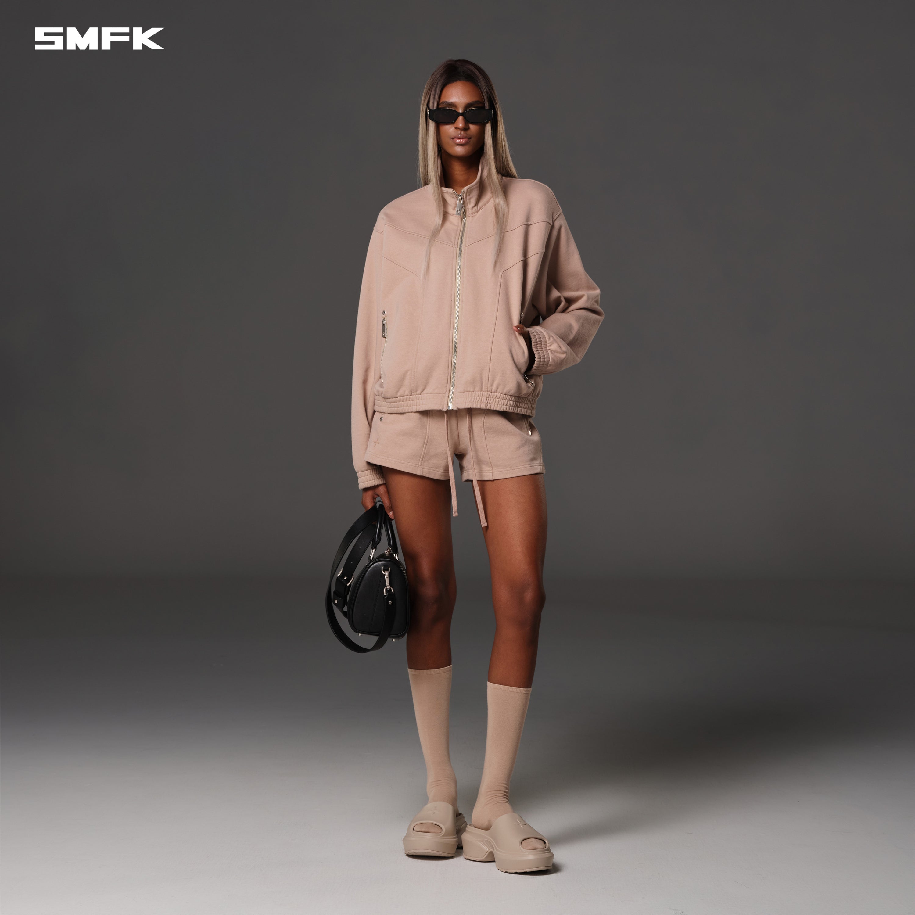 MYTH PSYCHIC LOOSE JACKET/COTTON WOOL FRESH SKIN