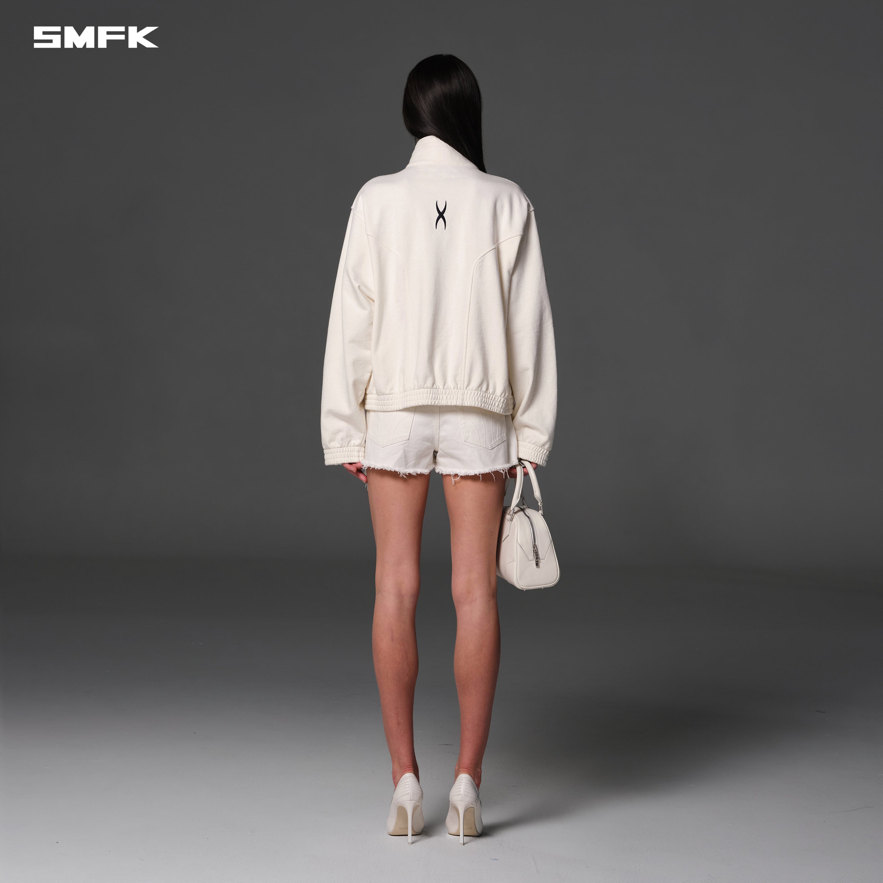MYTH PSYCHIC LOOSE JACKET/COTTON WOOL CLOUD WHITE