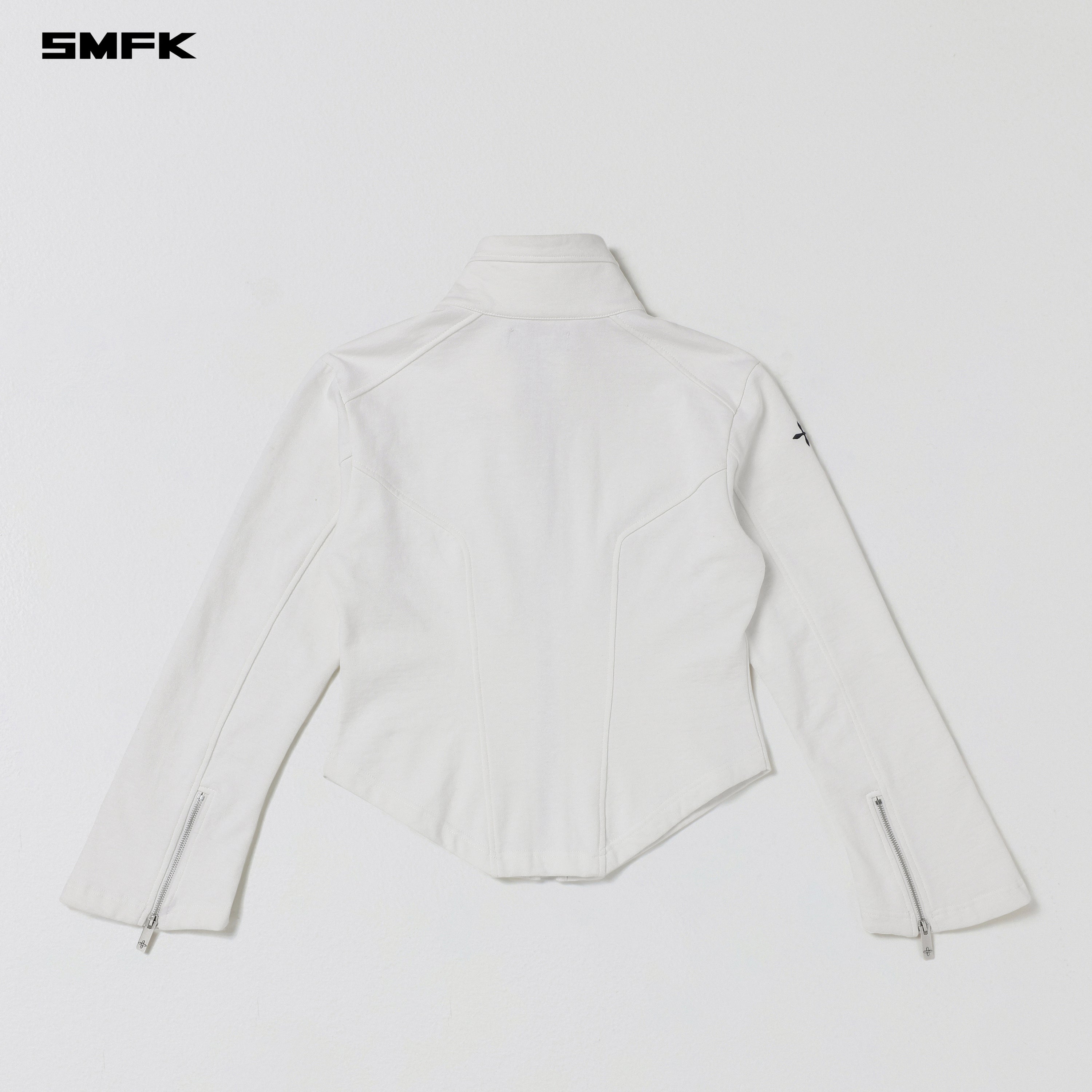 MYTH SLIENT JACKET /COTTON WOOL SILK CLOUD WHITE