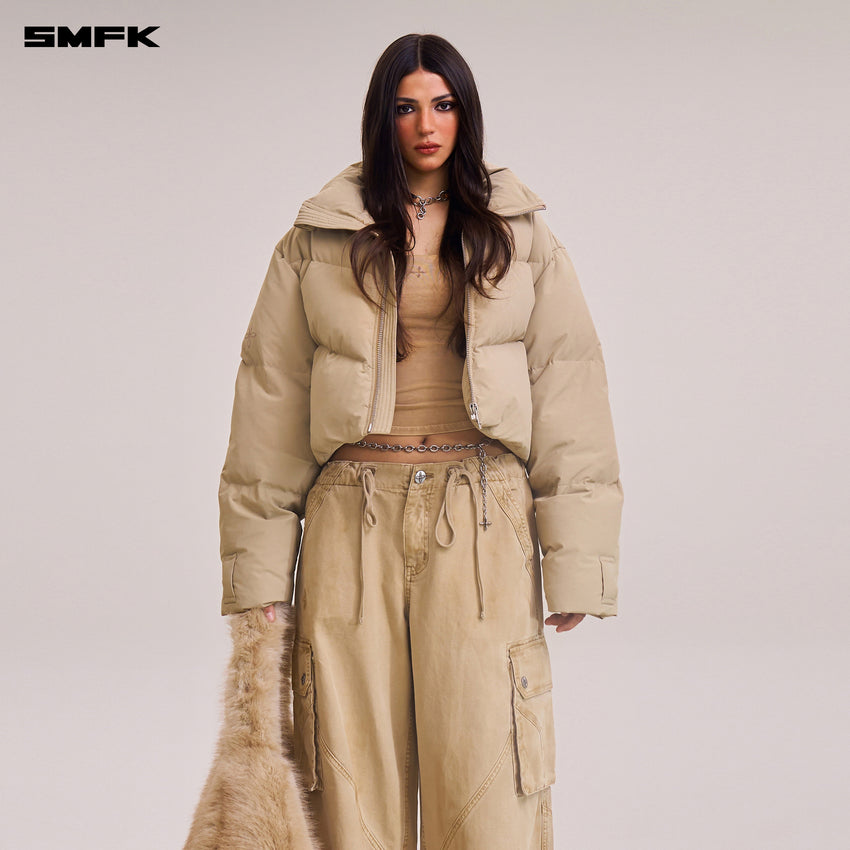 COMPASS MODE WASTELAND HUNTING DOWN JACKET/SHORT FADE SAND – SMFK Official