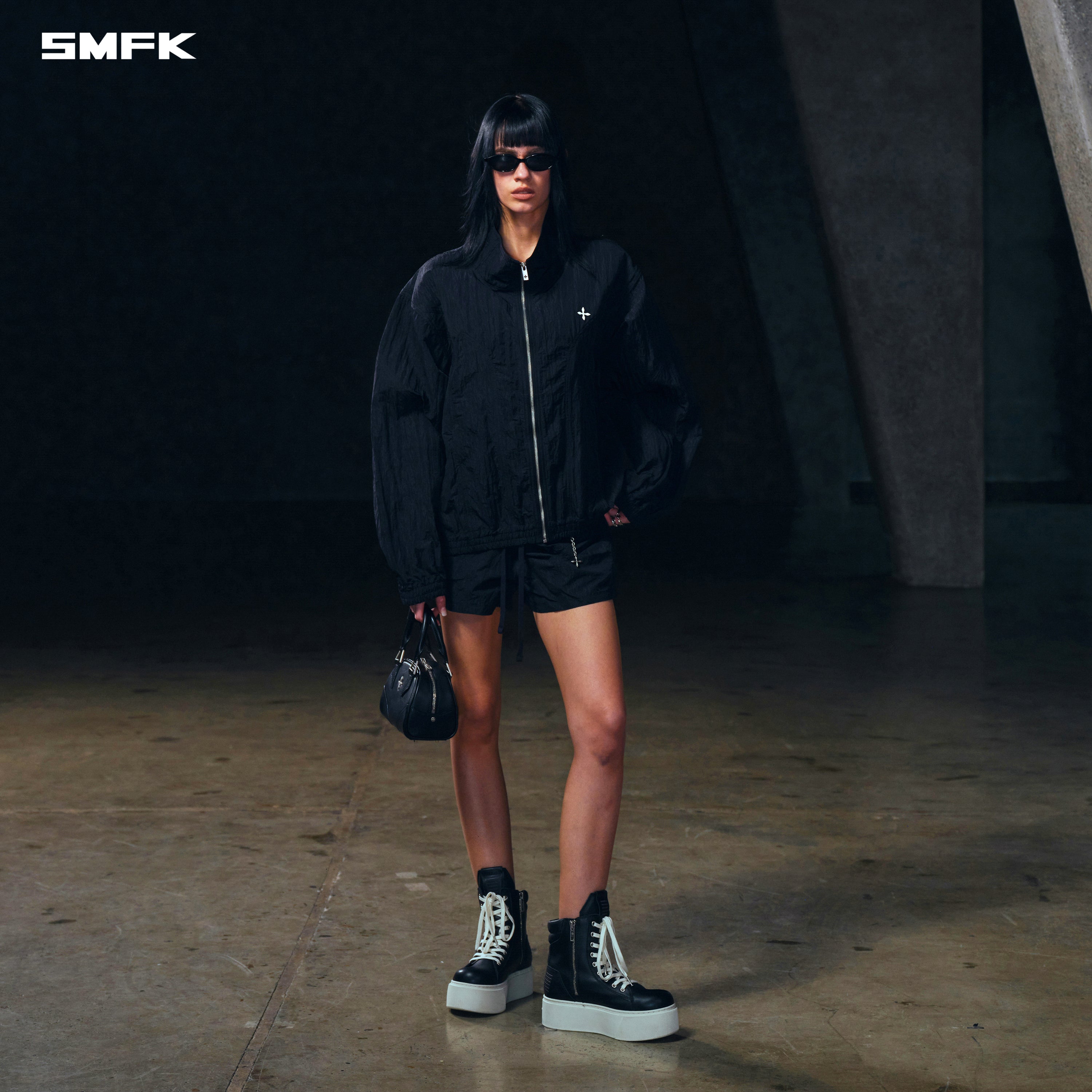 MIRAGE LOOSE HIKE JACKET/NYLON WP LIGHTNING BLACK