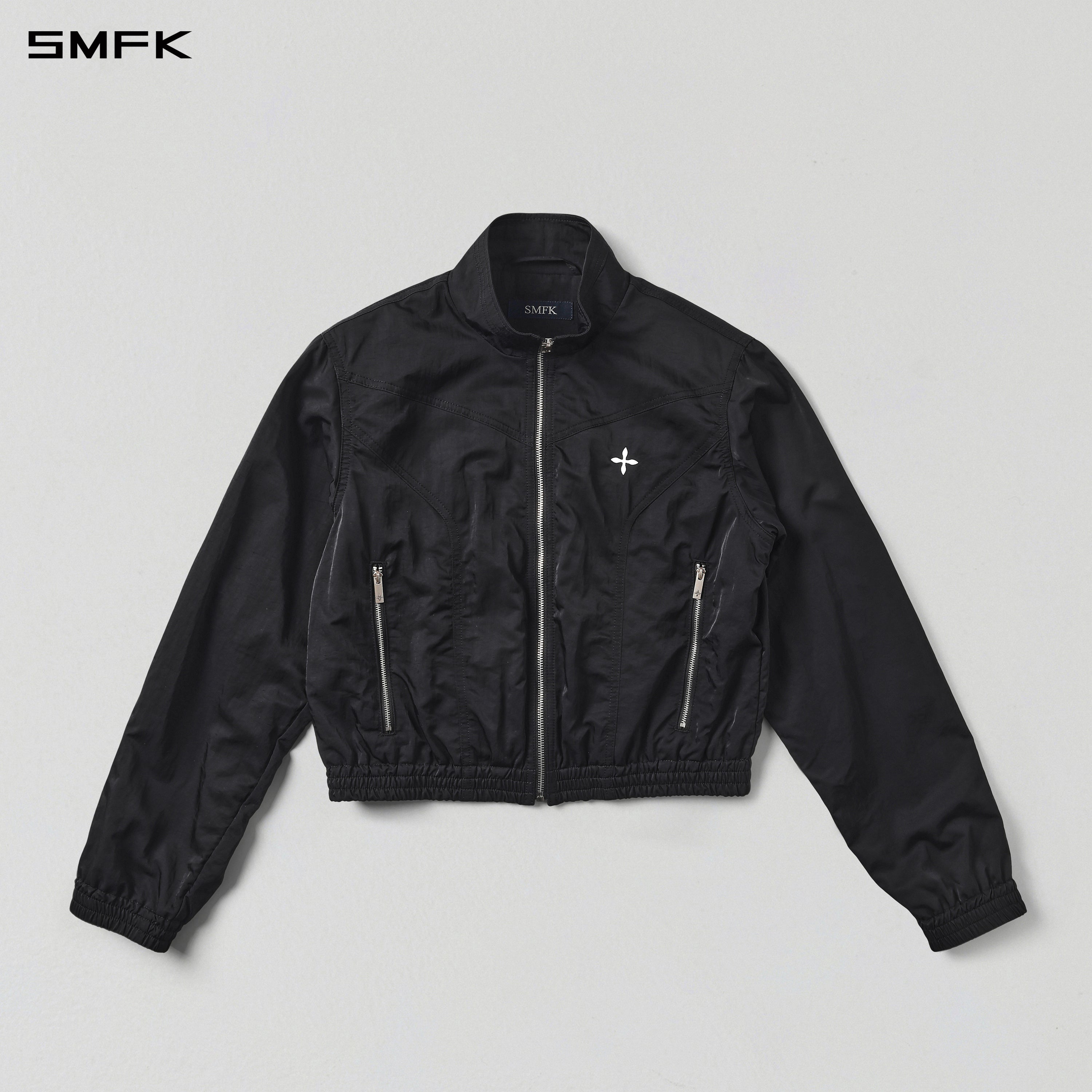 PERMANENT MODE HIKE JACKET/NYLON/UNISEX WILD BLACK