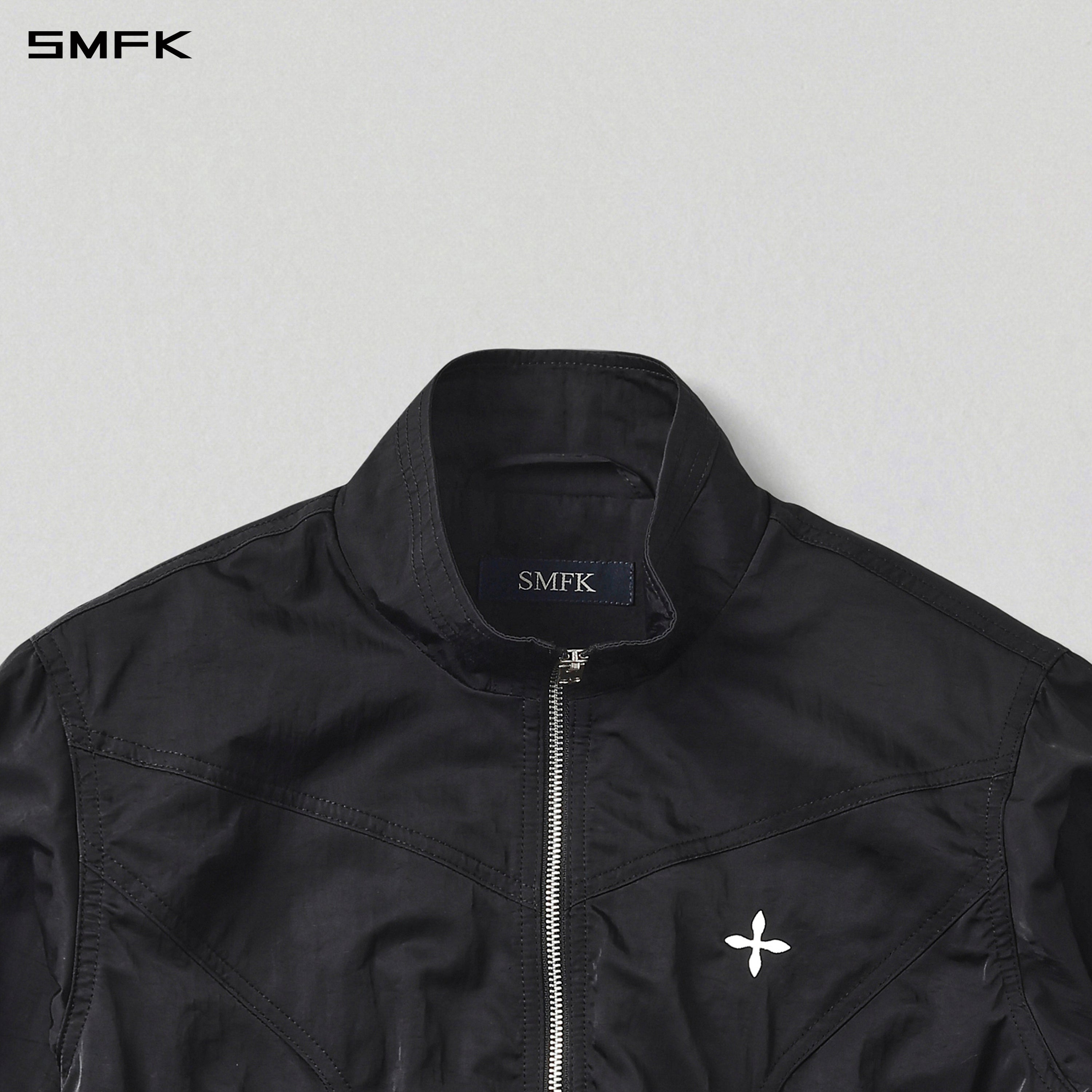 PERMANENT MODE HIKE JACKET/NYLON/UNISEX WILD BLACK