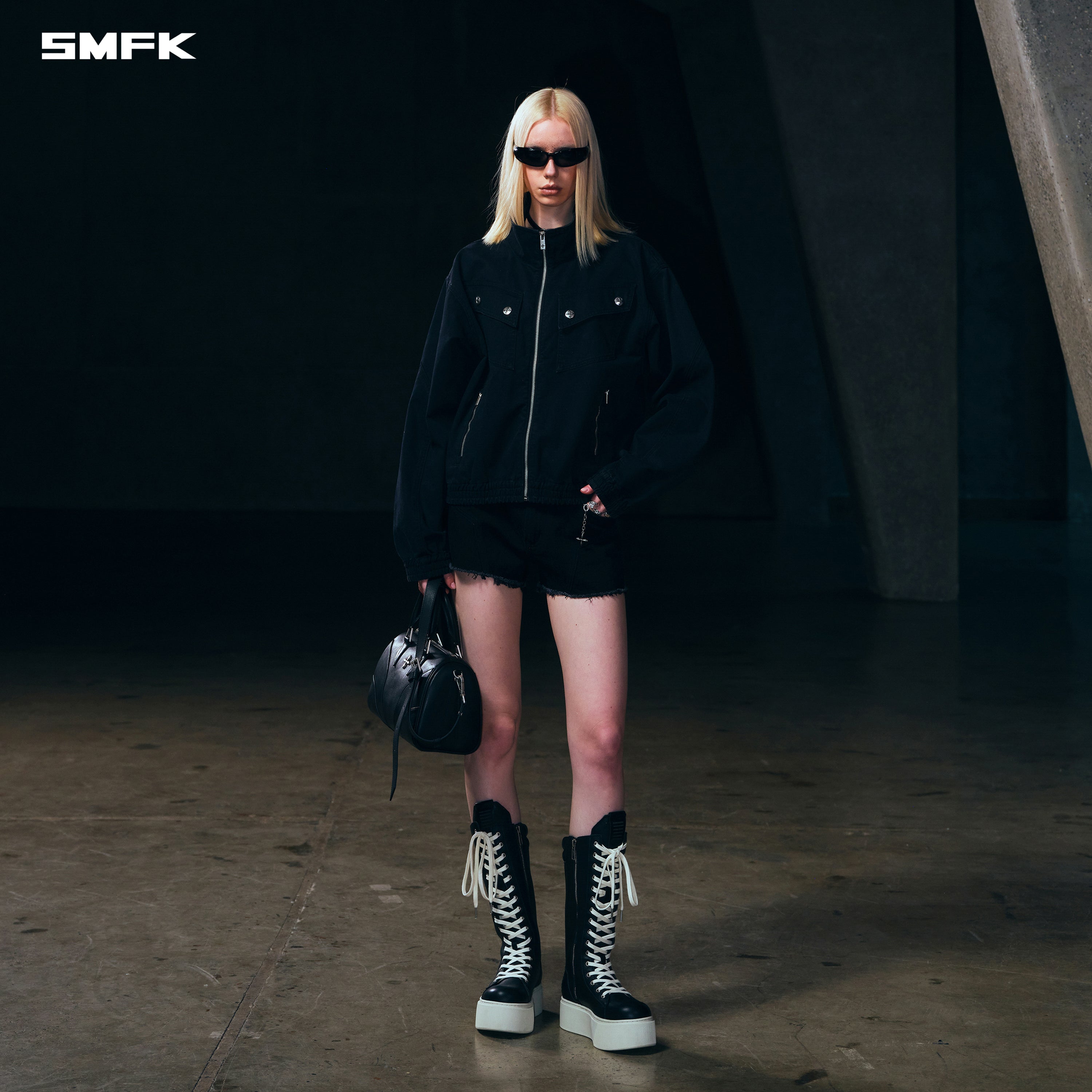 MIRAGE CARGO SP JACKET/COTTON WILD BLACK