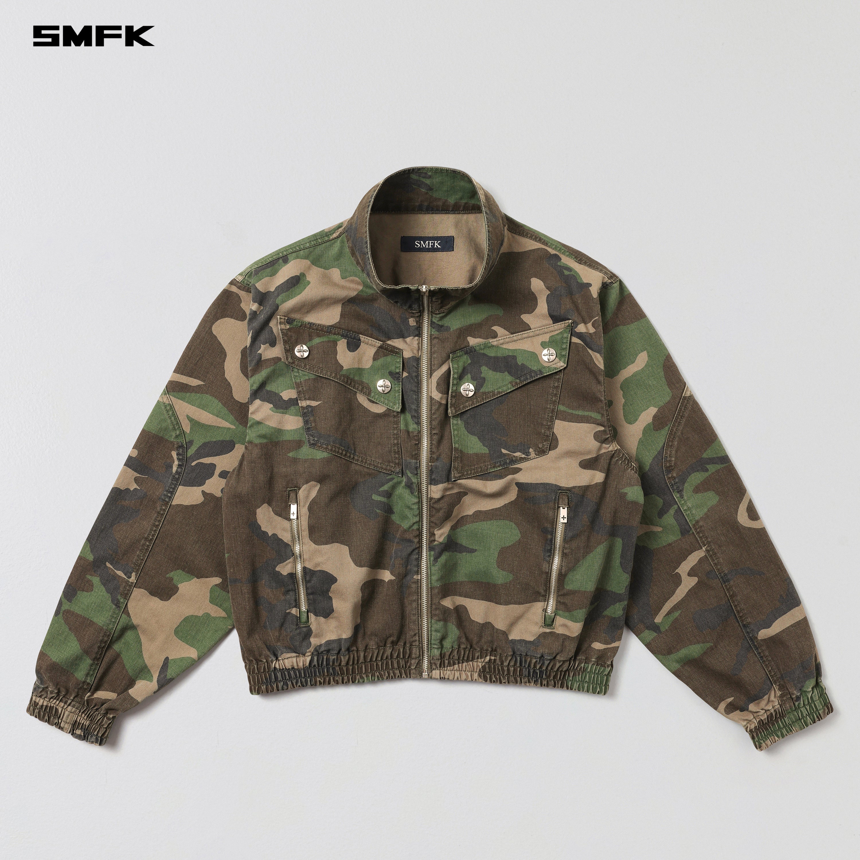 MIRAGE CARGO SP JACKET/COTTON ARMY GREEN CAMOUFLAGE