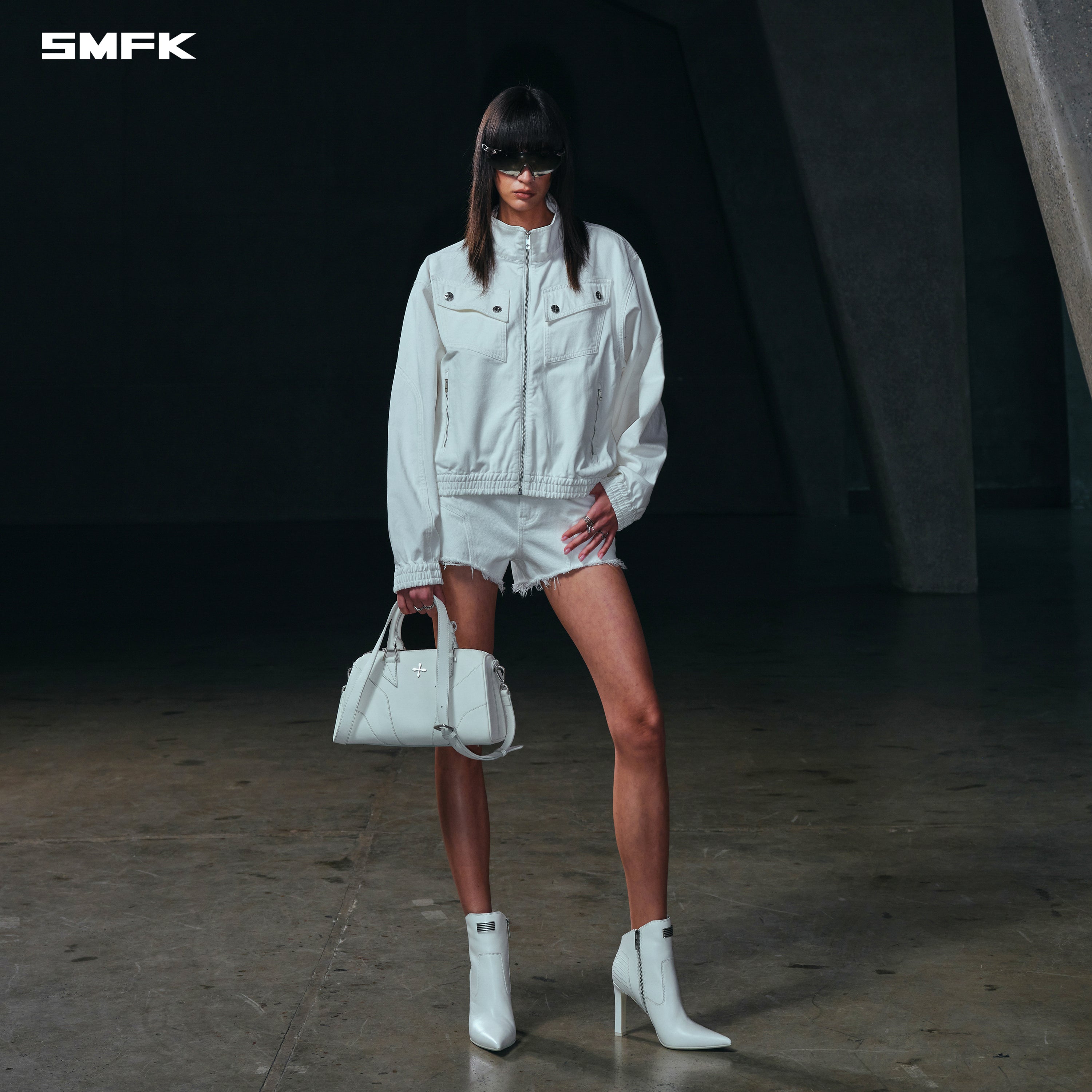 MIRAGE CARGO SP JACKET/COTTON CLOUD WHITE